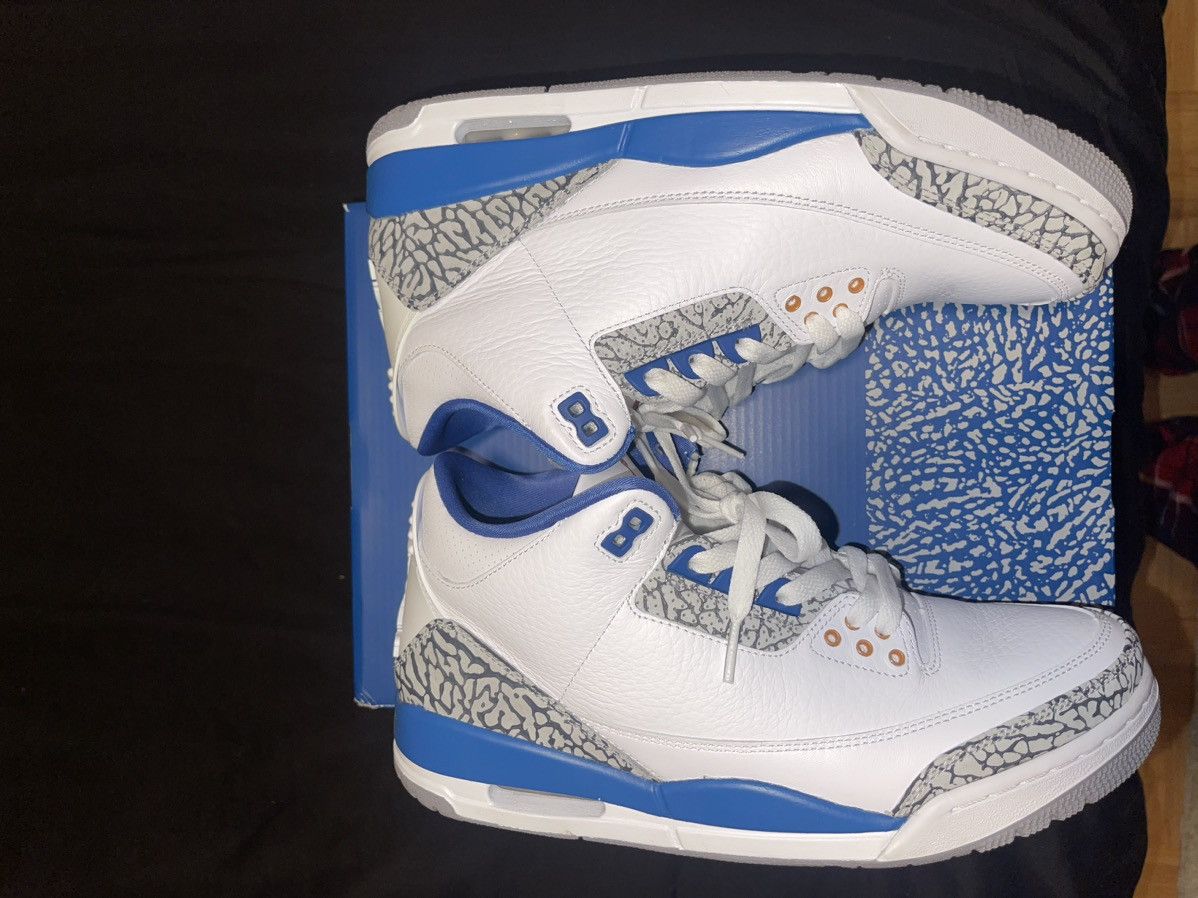 Jordan Brand × Nike Jordan 3 Retro ‘Wizards’ Size US 9.5 / EU 42-43 - 7 Thumbnail