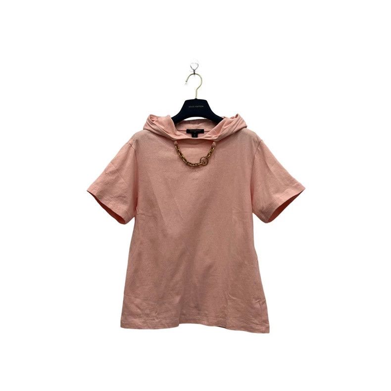 Louis Vuitton Louis Vuitton Pink chain hooded short sleeves Size US M / EU 48-50 / 2 - 1 Thumbnail