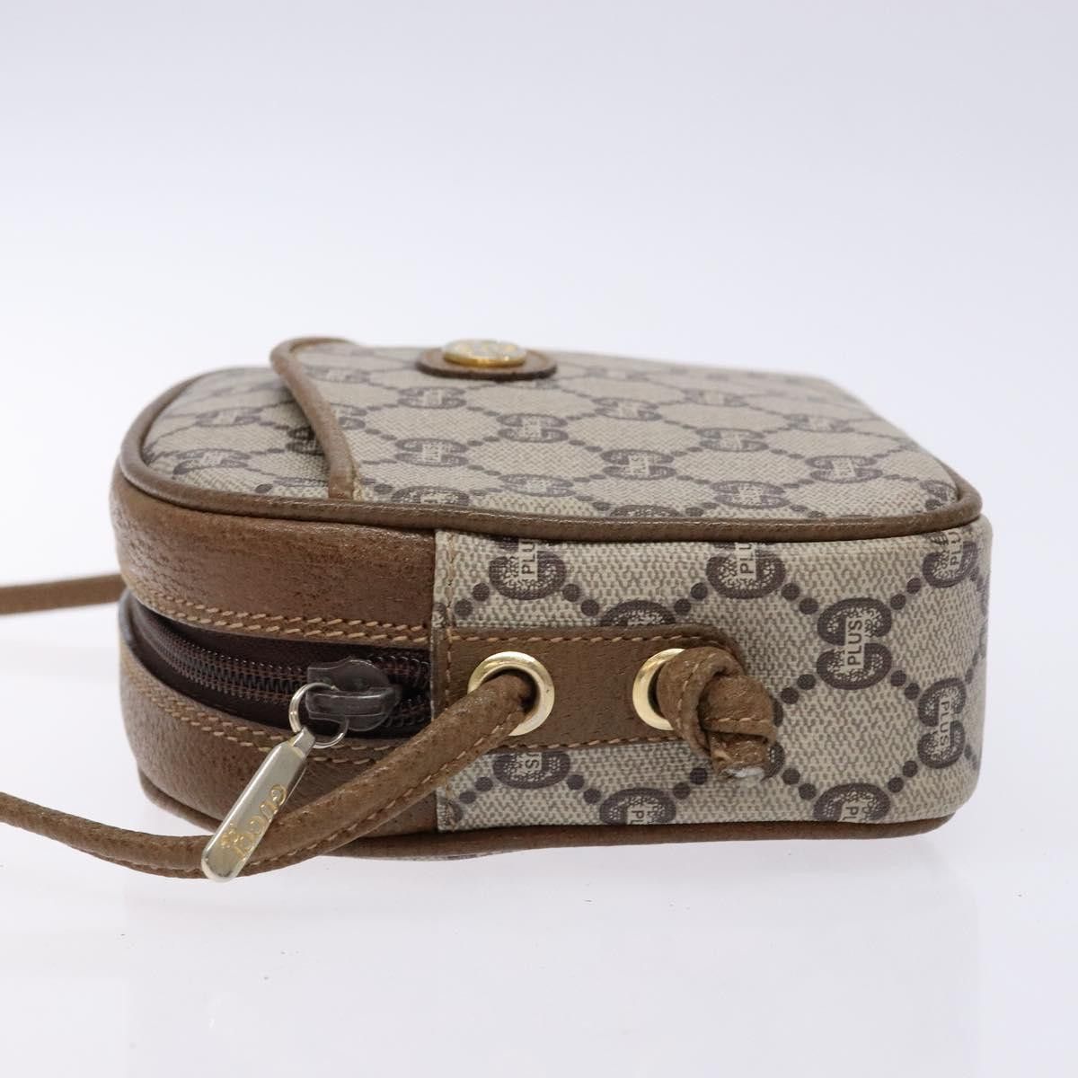 Gucci GUCCI GG Plus Supreme Shoulder Bag Pvc Beige Gold Size ONE SIZE - 5 Thumbnail