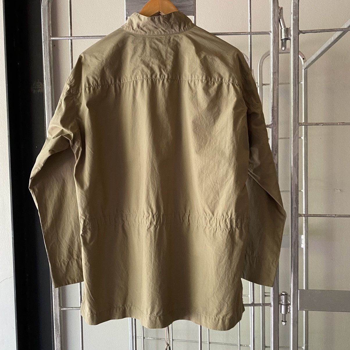 Paul Smith Paul Smith Khaki Mandarin Collar Utility Shirt Size XS / US 0-2 / IT 36-38 - 2 Thumbnail