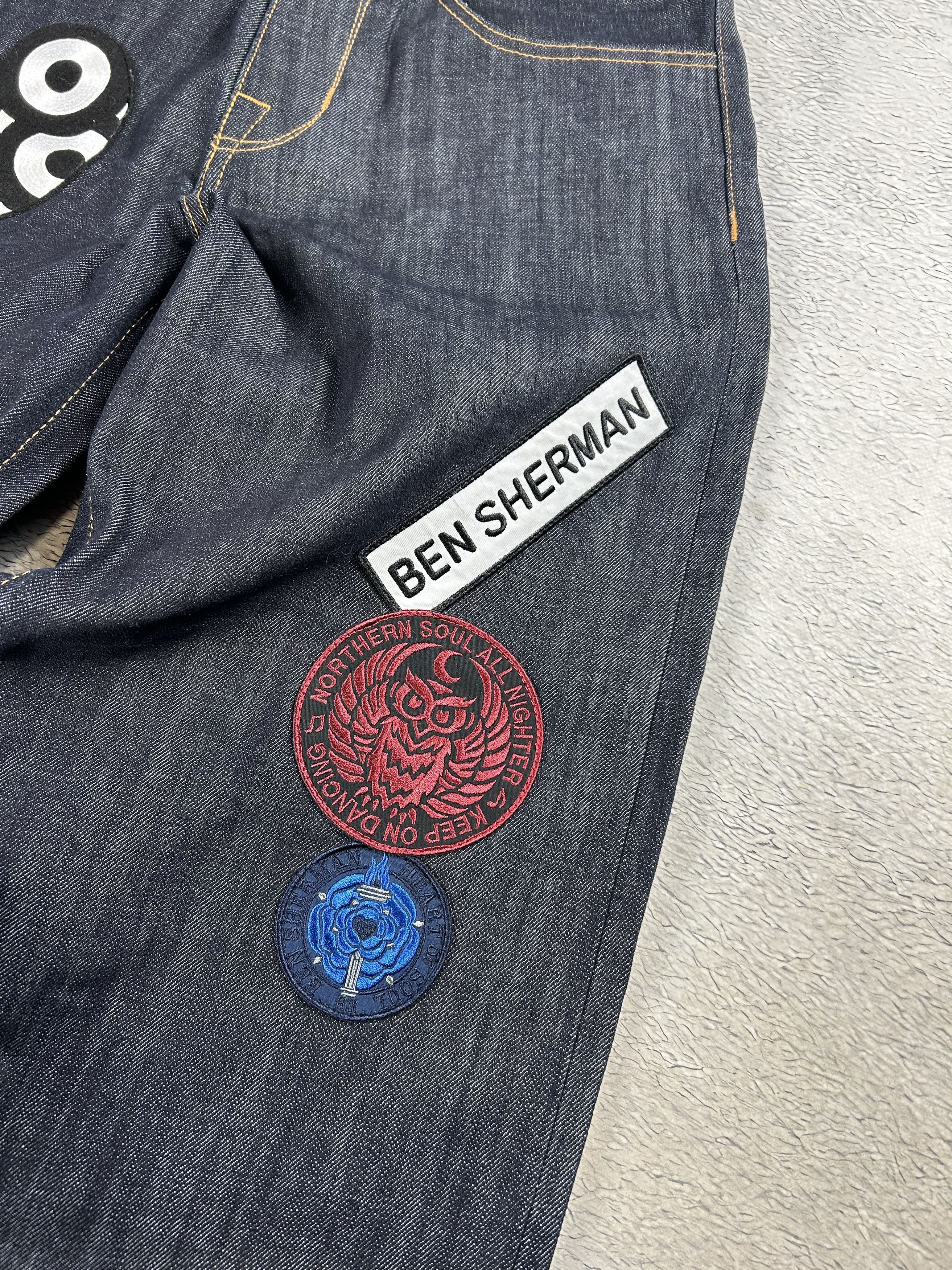 Ben Sherman × House Of Holland × JNCO Ben Sherman x House Of Holland Jeans Selvedge Denim Baggy Size US 32 / EU 48 - 5 Thumbnail