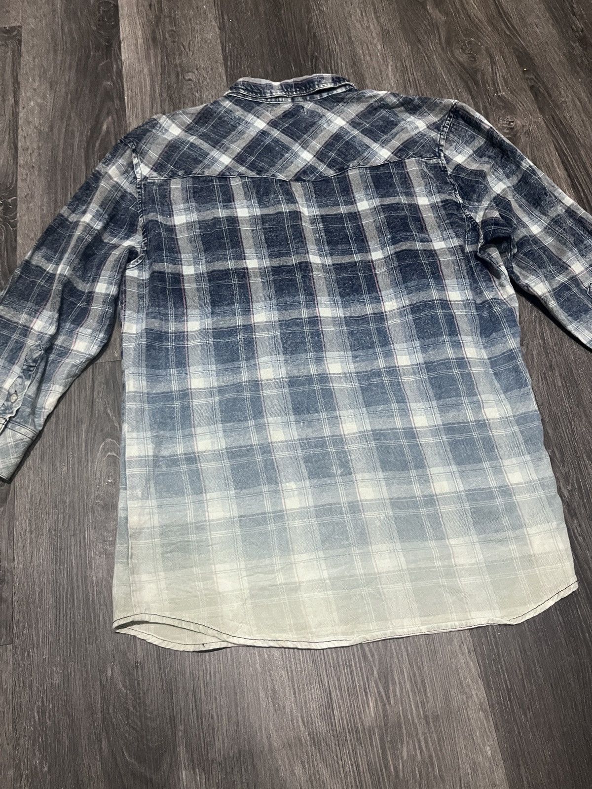 semanticdesign Rare Semantic Design Blue Denim Shirt Size L / US 10 / IT 46 - 11 Thumbnail