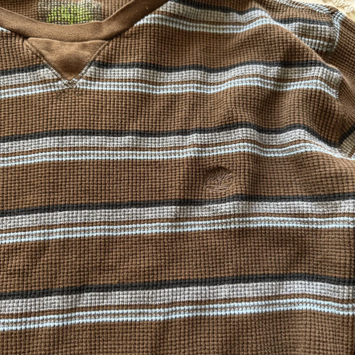 Timberland Vintage Brown/Blue Striped Timberland Therm Size US XL / EU 56 / 4 - 2 Thumbnail