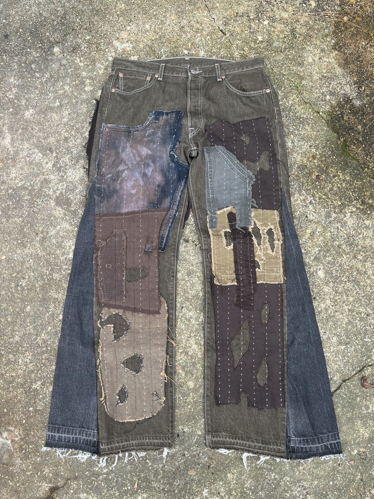 Roberto Cavalli Boro Flared Trousers Size US 36 / EU 52 - 1 Thumbnail