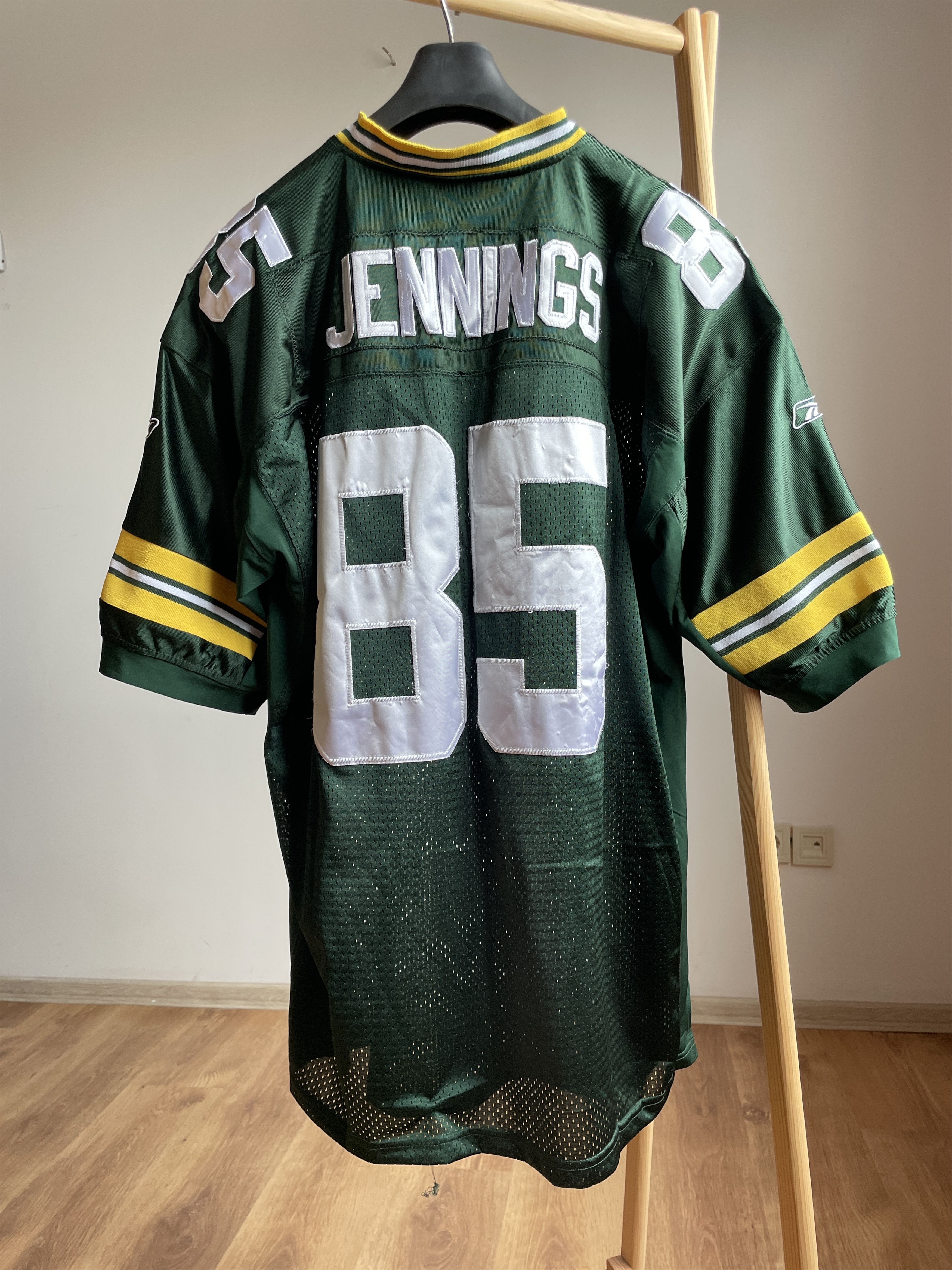 NFL Green Bay Packers Reebok NFL Greg Jennings Jersey Size 56 Size US XL / EU 56 / 4 - 2 Thumbnail