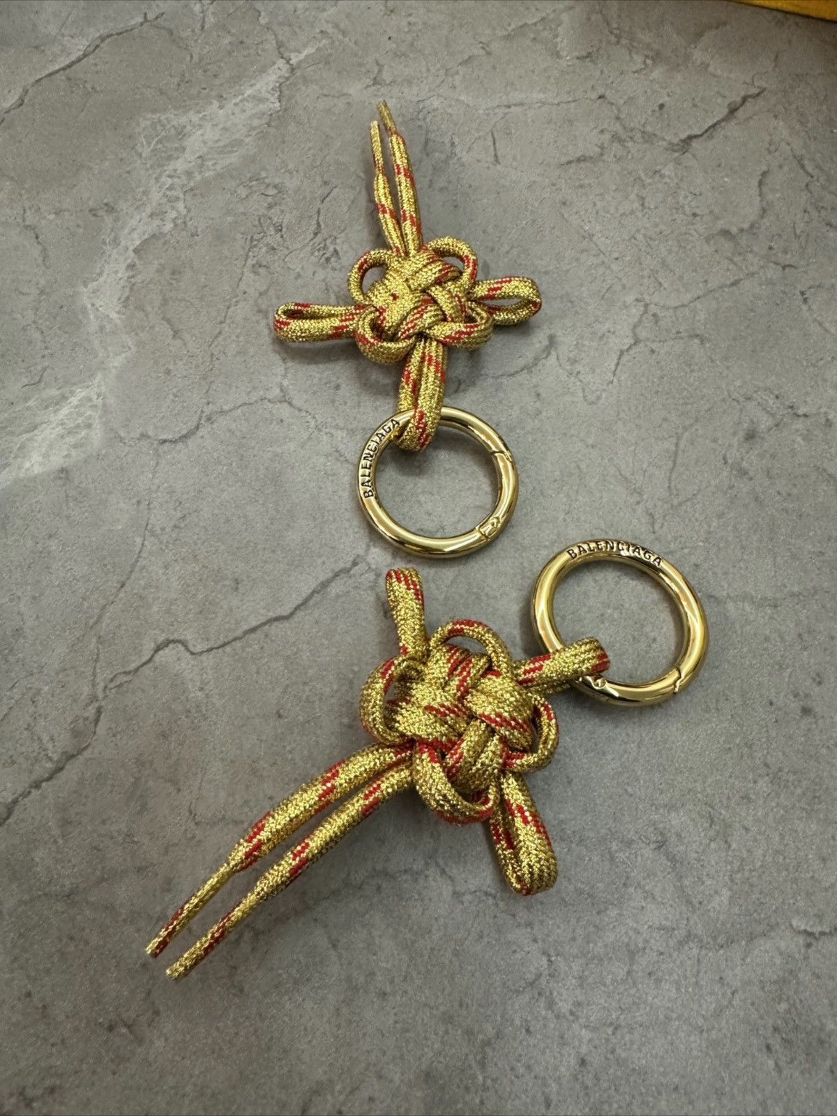 Balenciaga Balenciaga Chinese knot Keychain Size ONE SIZE - 2 Thumbnail