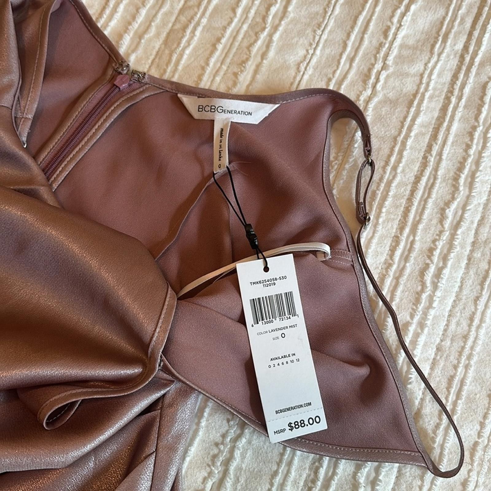 BCBGeneration Sz 0 slip dress mini y2k Cocktail Party BCBGENERATION Size XS / US 0-2 / IT 36-38 - 5 Thumbnail
