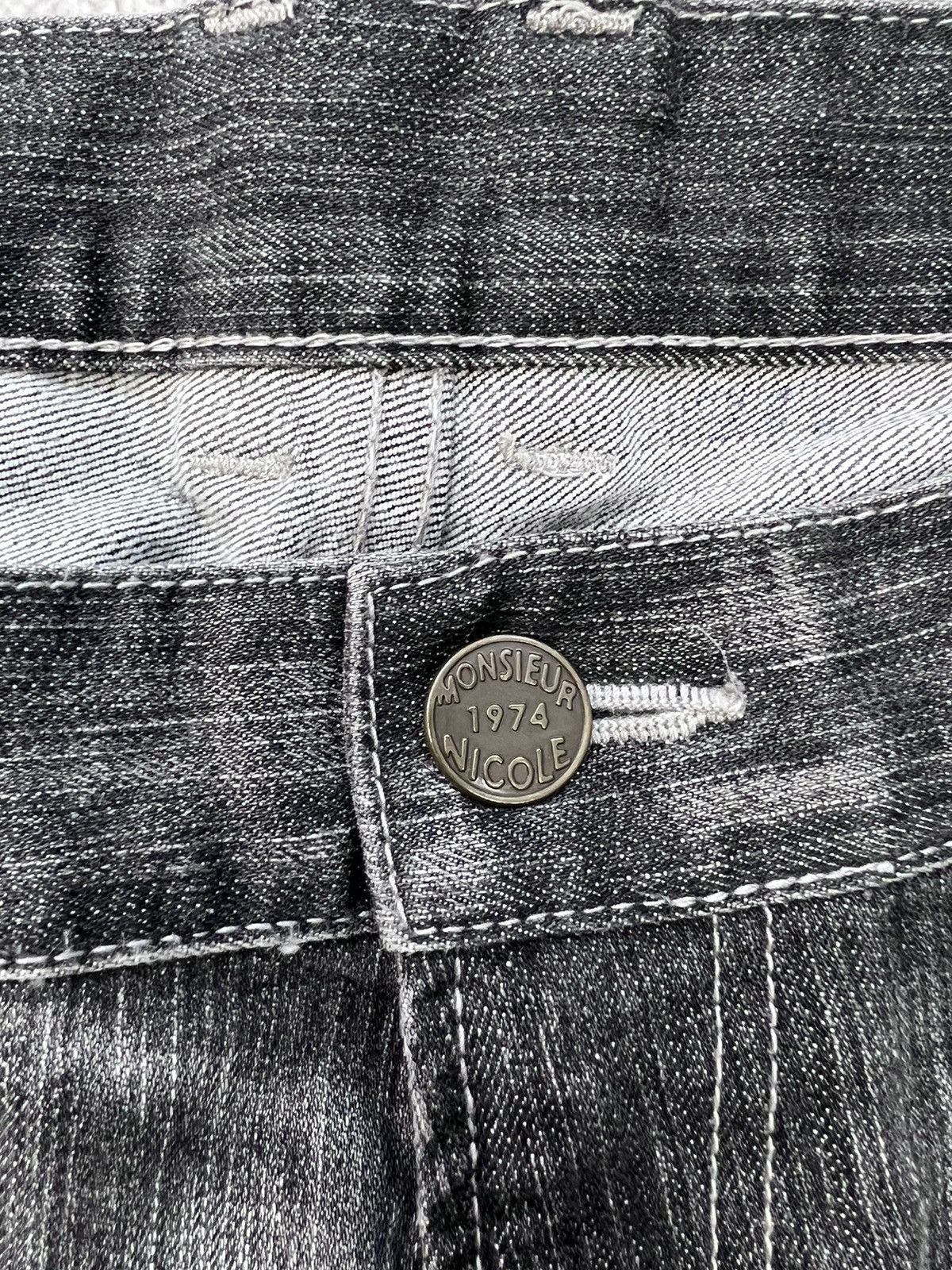 Japanese Brand × Vintage SALE💣💣 VINTAGE SPAWN SIDES BAGGY ARCHIVAL JAPANESE PANTS Size US 34 / EU 50 - 8 Thumbnail