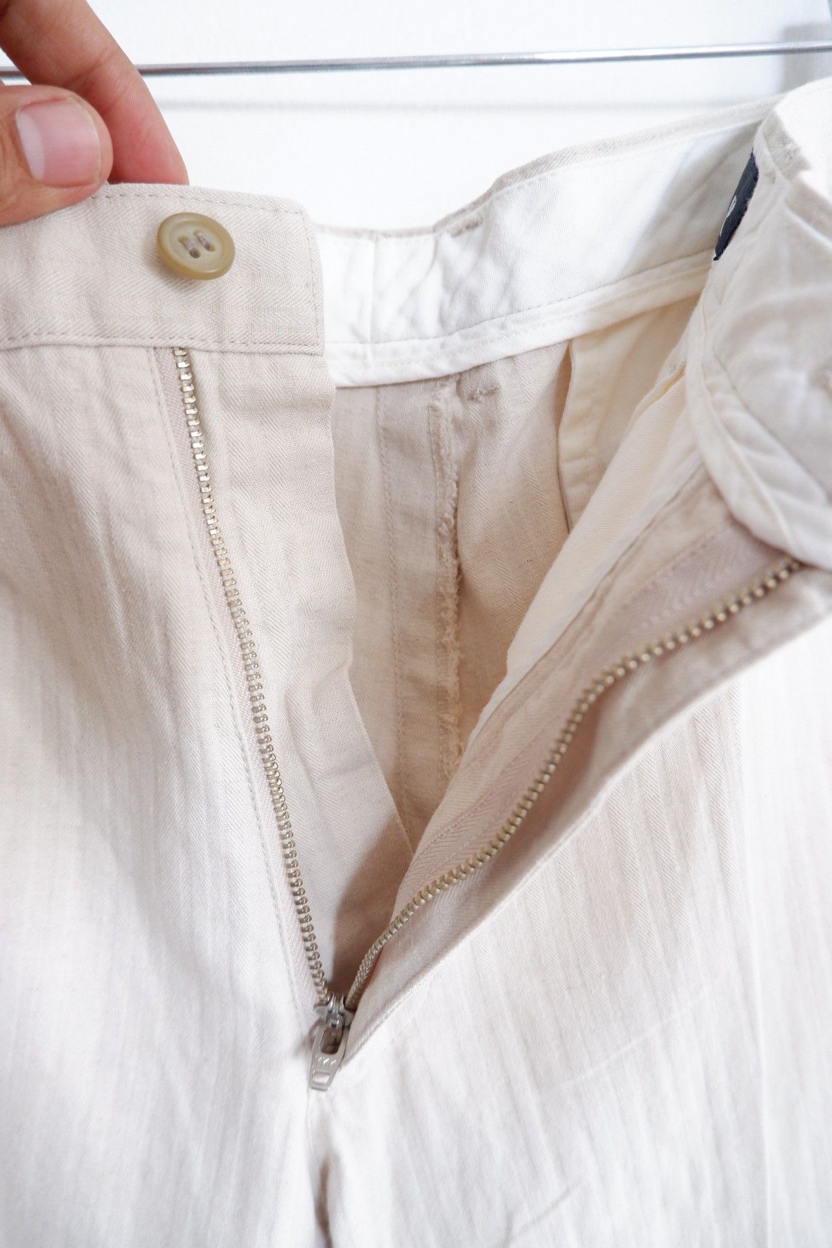 Yohji Yamamoto A.A.R Againts All Risks Yohji Yamamoto Cotton Linen Pants Size US 30 / EU 46 - 4 Thumbnail