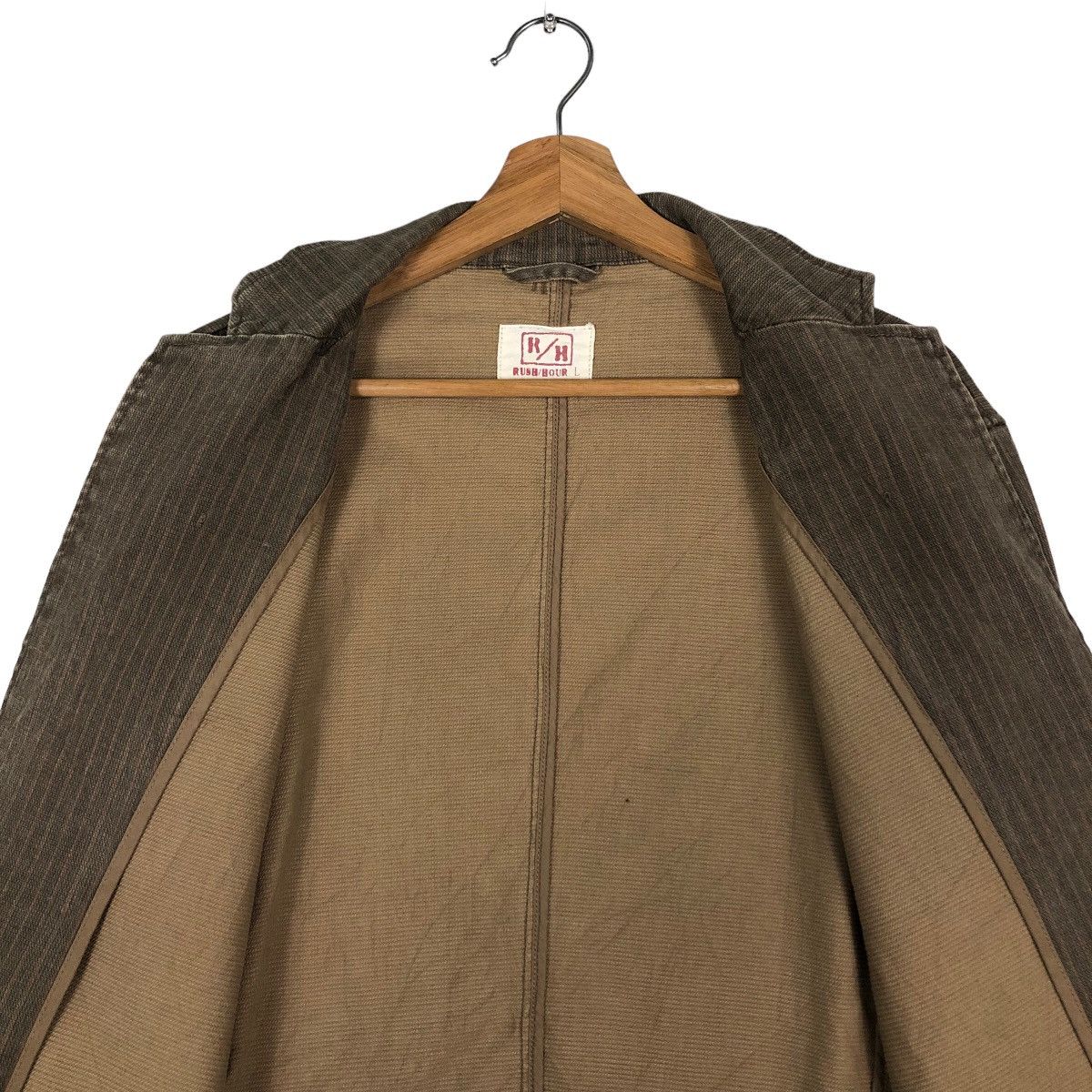 Issey Miyake 🔥Vintage Chore Work Jacket Duck Canvas Rush Hour Japan Size US L / EU 52-54 / 3 - 14 Thumbnail