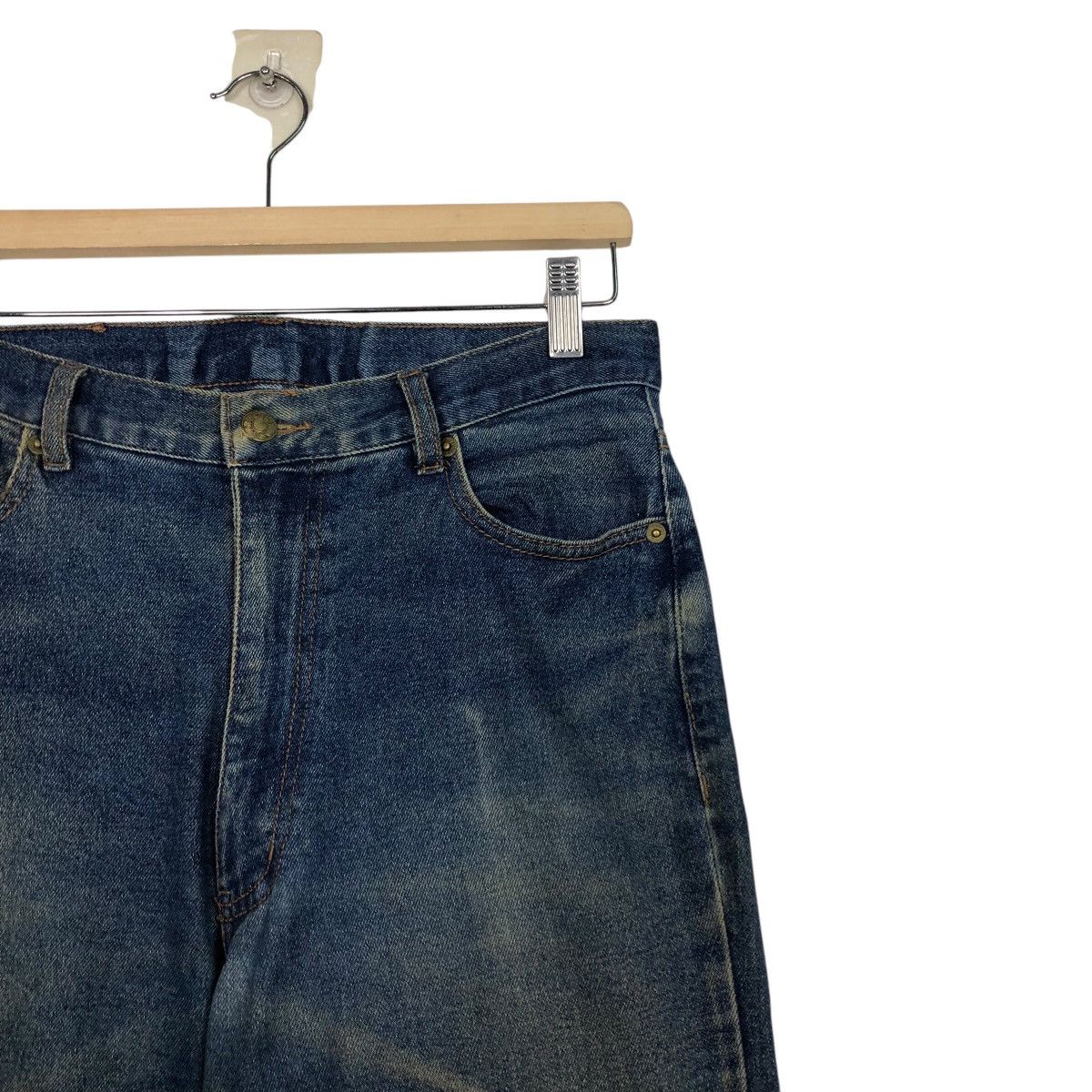 Japanese Brand × Vintage 📌Vintage Denim Jeans Osj Biker Issey Miyake Size US 30 / EU 46 - 7 Thumbnail