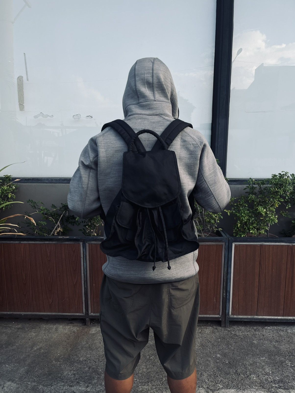 Yohji Yamamoto Yohji Yamamoto Y’Saccs + POUR HOMME Nylon Nylon Backpack Size ONE SIZE - 2 Thumbnail