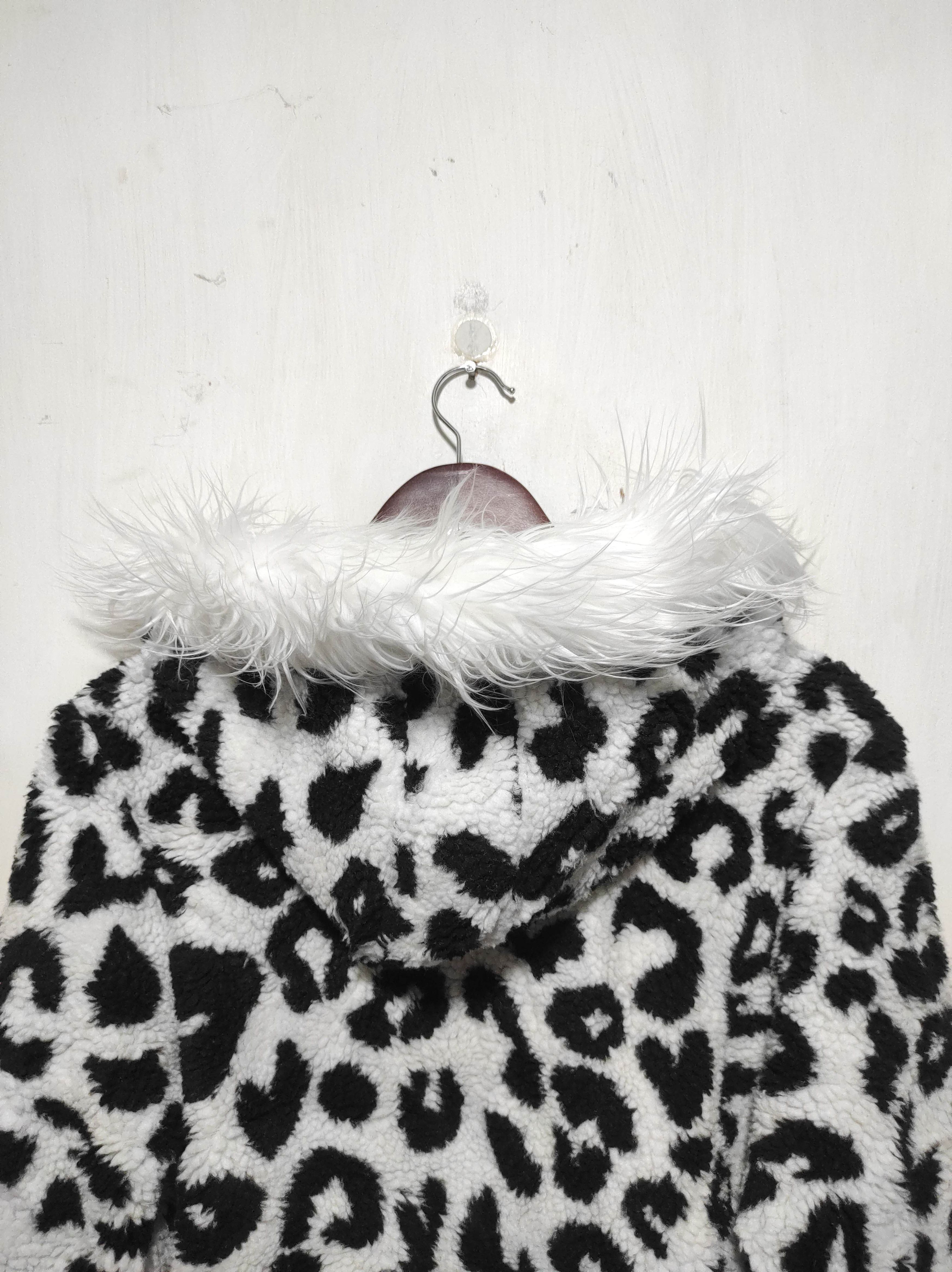 Hysteric Glamour Leopard Sherpa Zip Fur Hoodie IfSixWasNine LGB style Size S / US 4 / IT 40 - 11 Thumbnail
