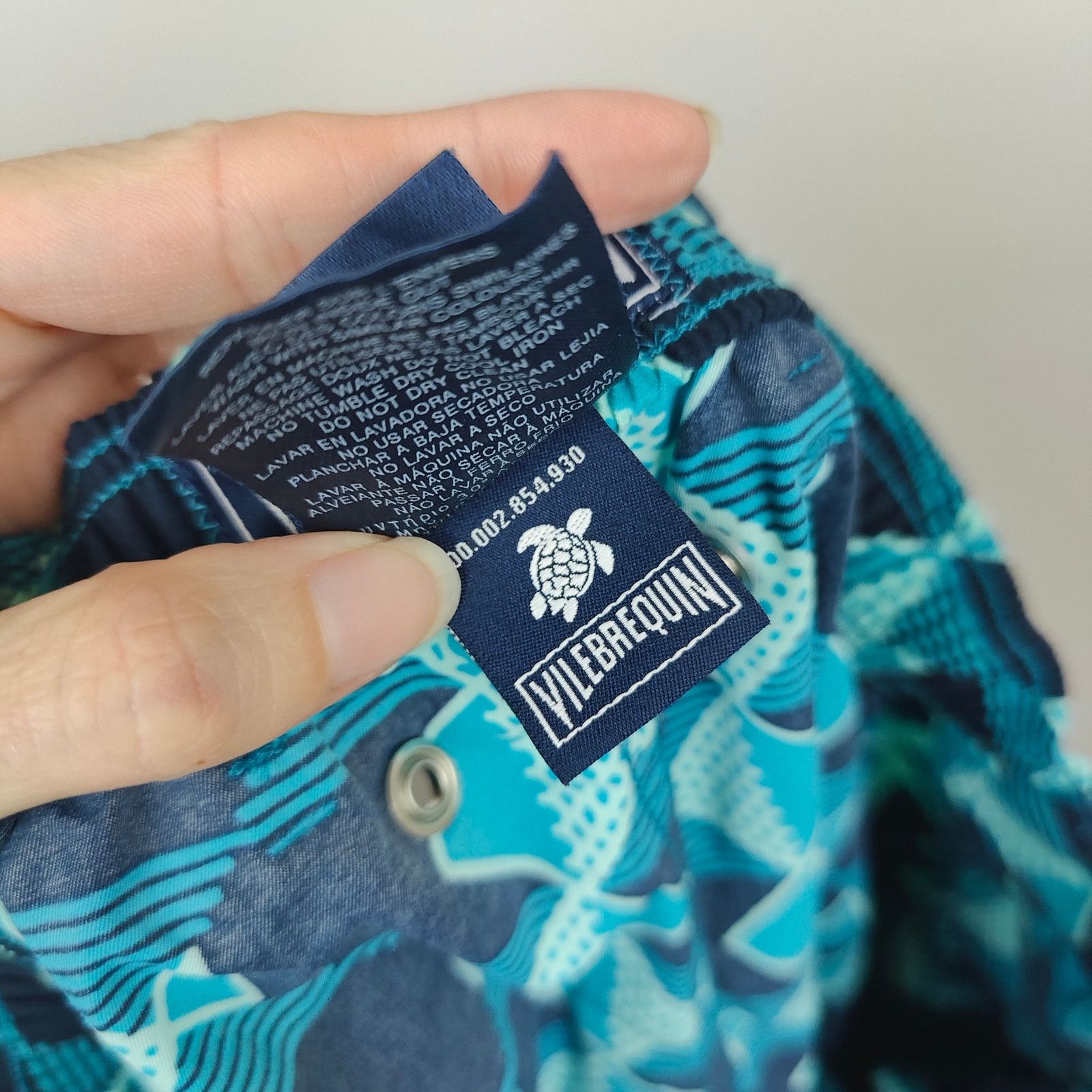 Vilebrequin Vilebrequin Swim Shorts Mens XXXL Blue Geometric Print Swim Size US 38 / EU 54 - 10 Thumbnail