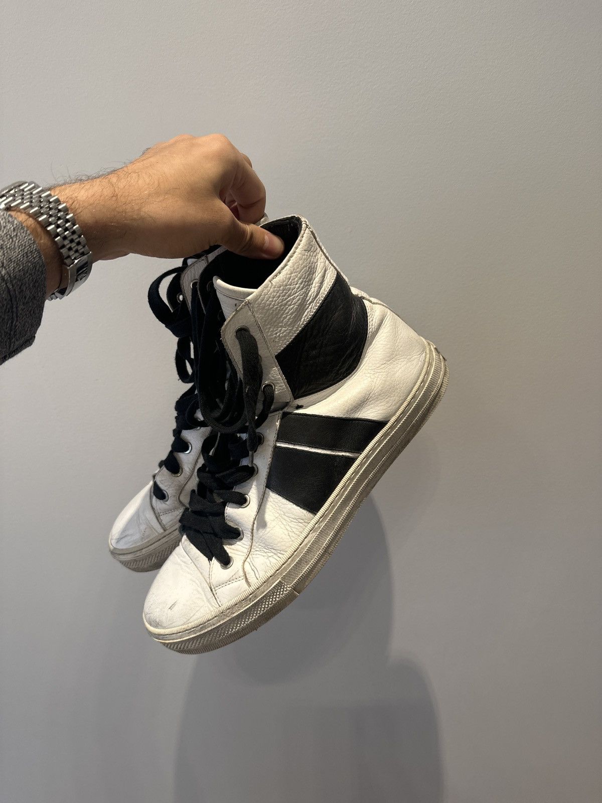 Amiri Amiri MA Court High-Top Sneakers | Grailed