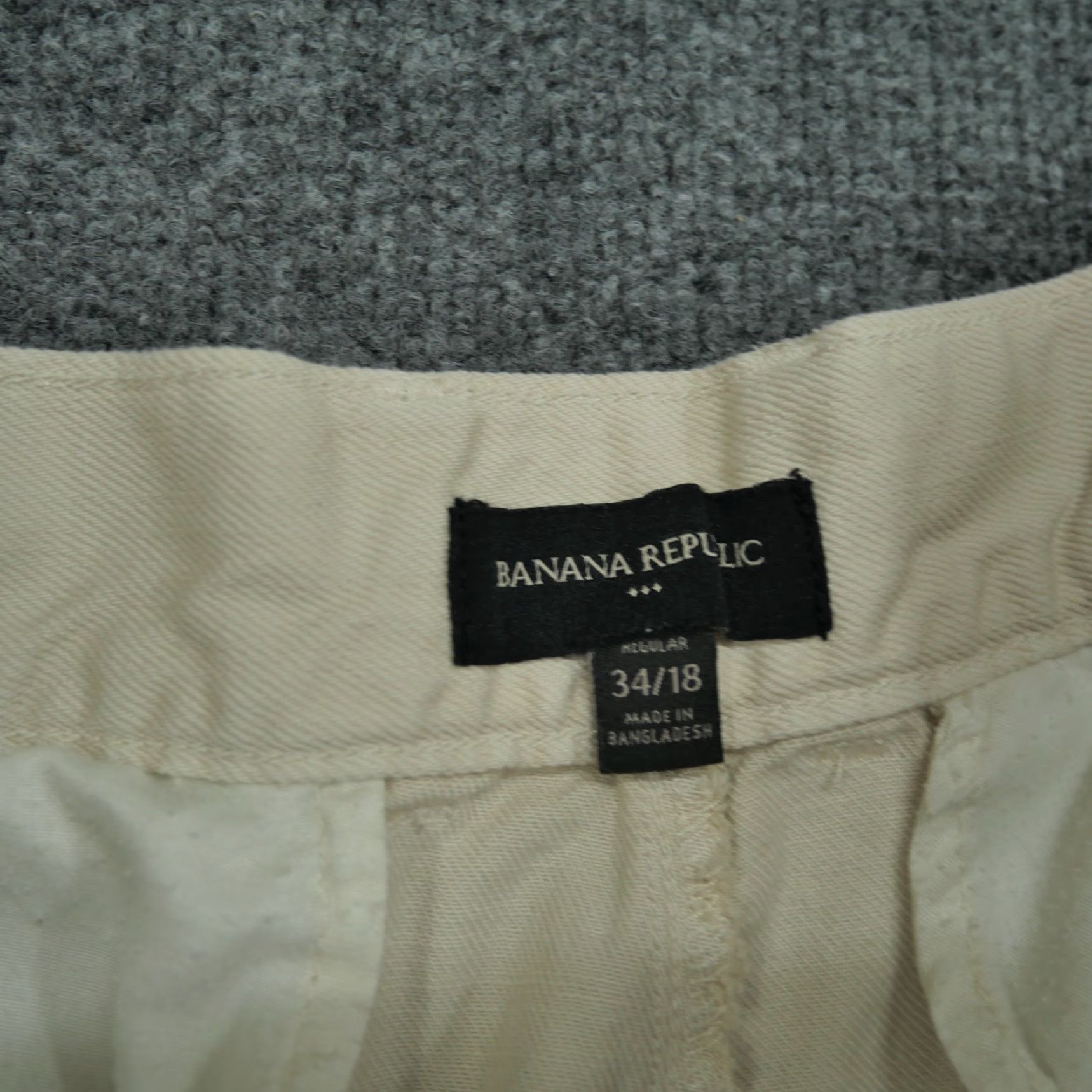 Banana Republic VINTAGE Banana Republic Pants Womens 34 18 Tan Cotton Cargo Baggy? Size 26" / US 2 / IT 38 - 6 Thumbnail