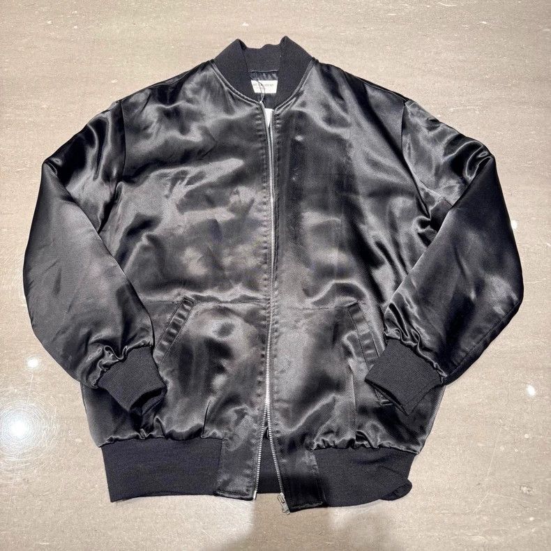Saint Laurent Black Satin Embroidered Jacket - dmc
