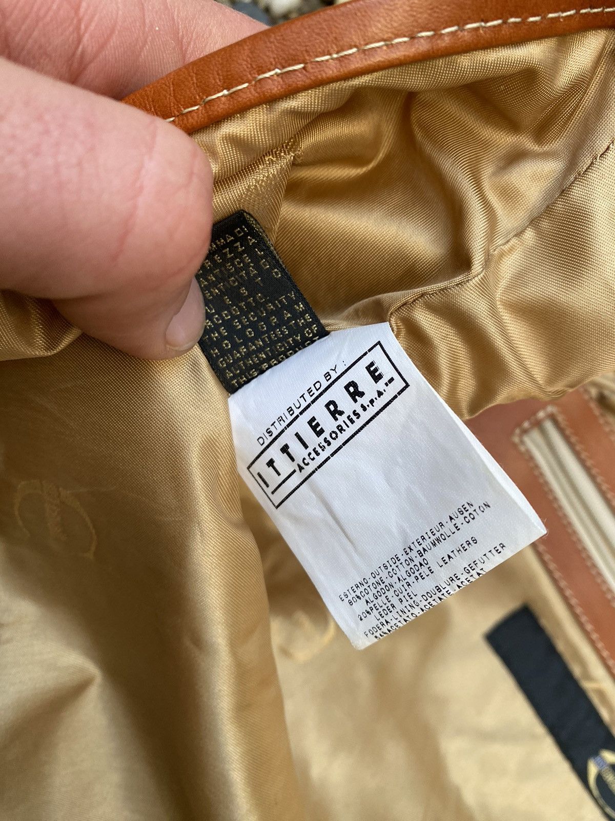 Roberto Cavalli × Vintage Roberto Cavalli Just Cavalli Overprinted 90s Handbag Size ONE SIZE - 14 Thumbnail