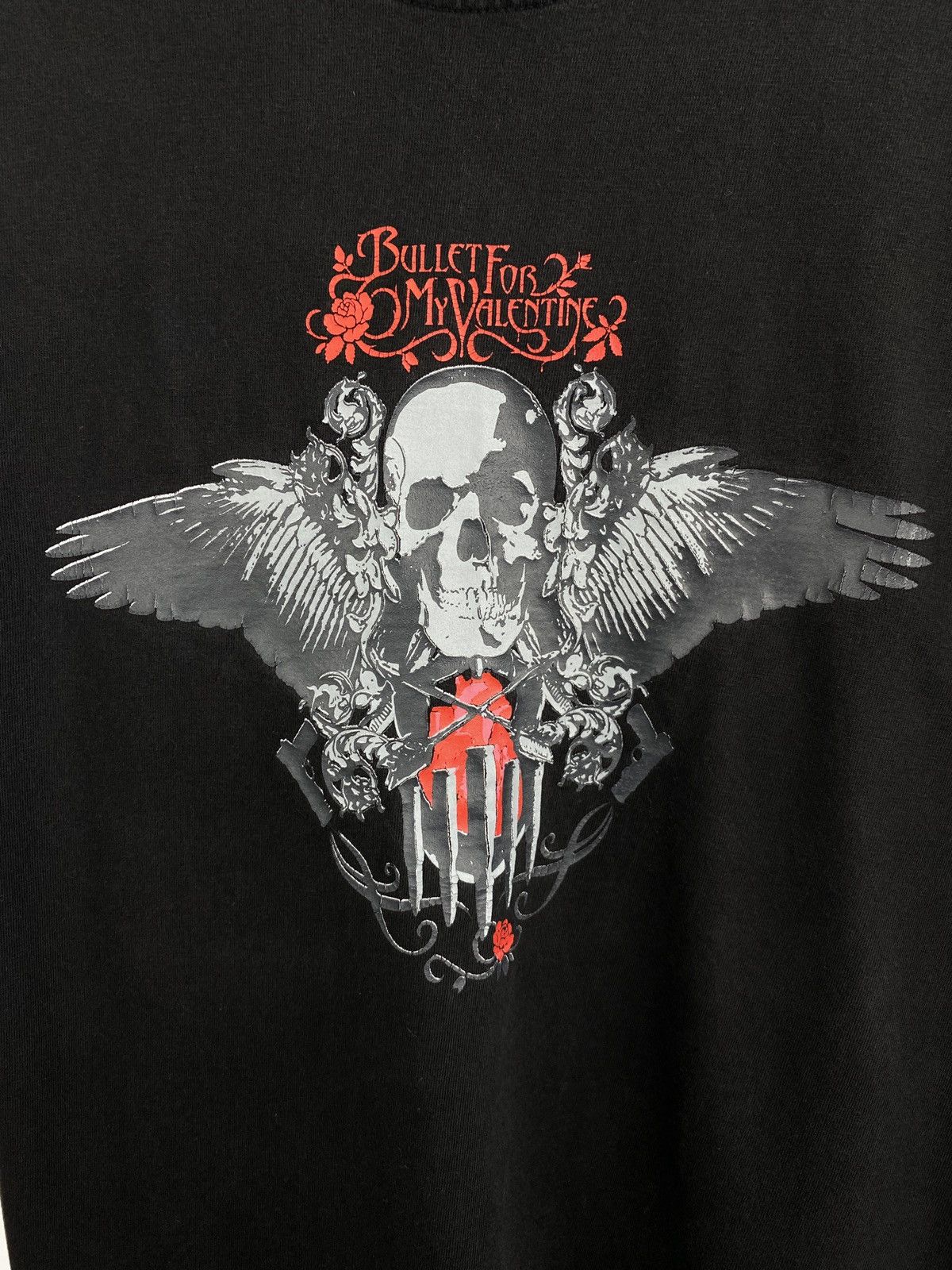 Band Tees × Vintage 💀 Vintage Bullet For My Valentine Band Rock T-shirt Rare Size US M / EU 48-50 / 2 - 4 Thumbnail