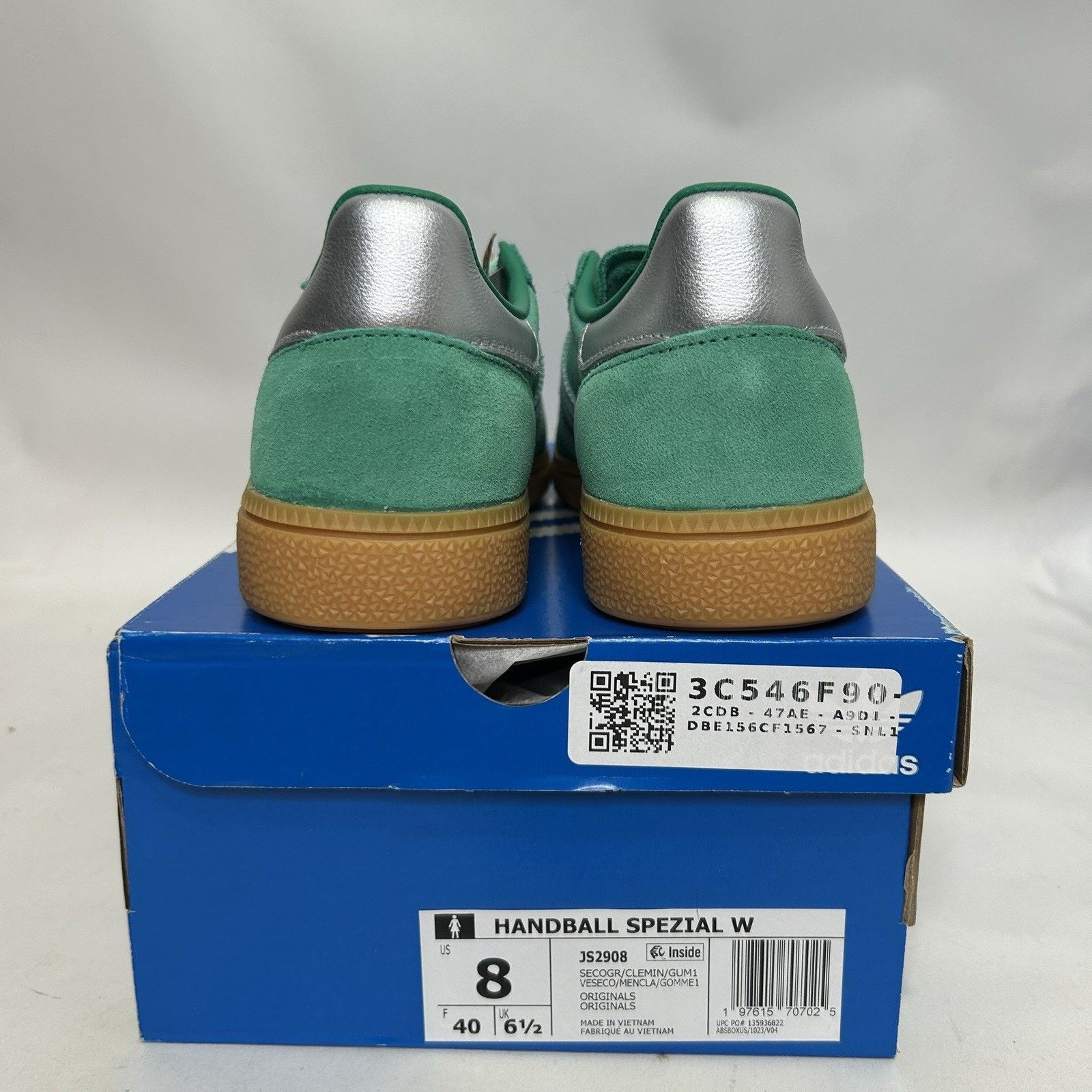Adidas adidas Handball Spezial WMNS “Semi Court Green” JS2908 Size US 8 / IT 38 - 4 Thumbnail