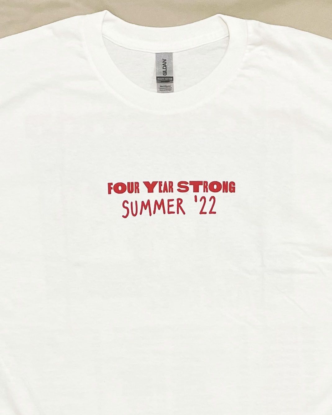 Band Tees Four Year Strong Summer ‘22 Tshirt Size US L / EU 52-54 / 3 - 3 Thumbnail