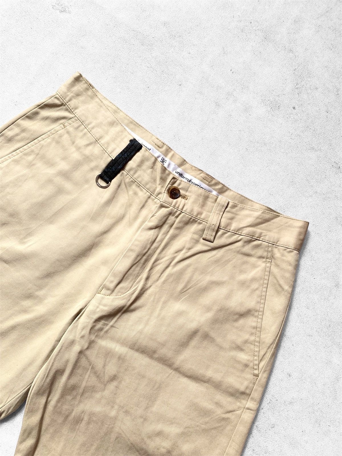 uniform experiment Uniform Experiment x Fragment Design Beige Short Pants Size US 30 / EU 46 - 3 Thumbnail