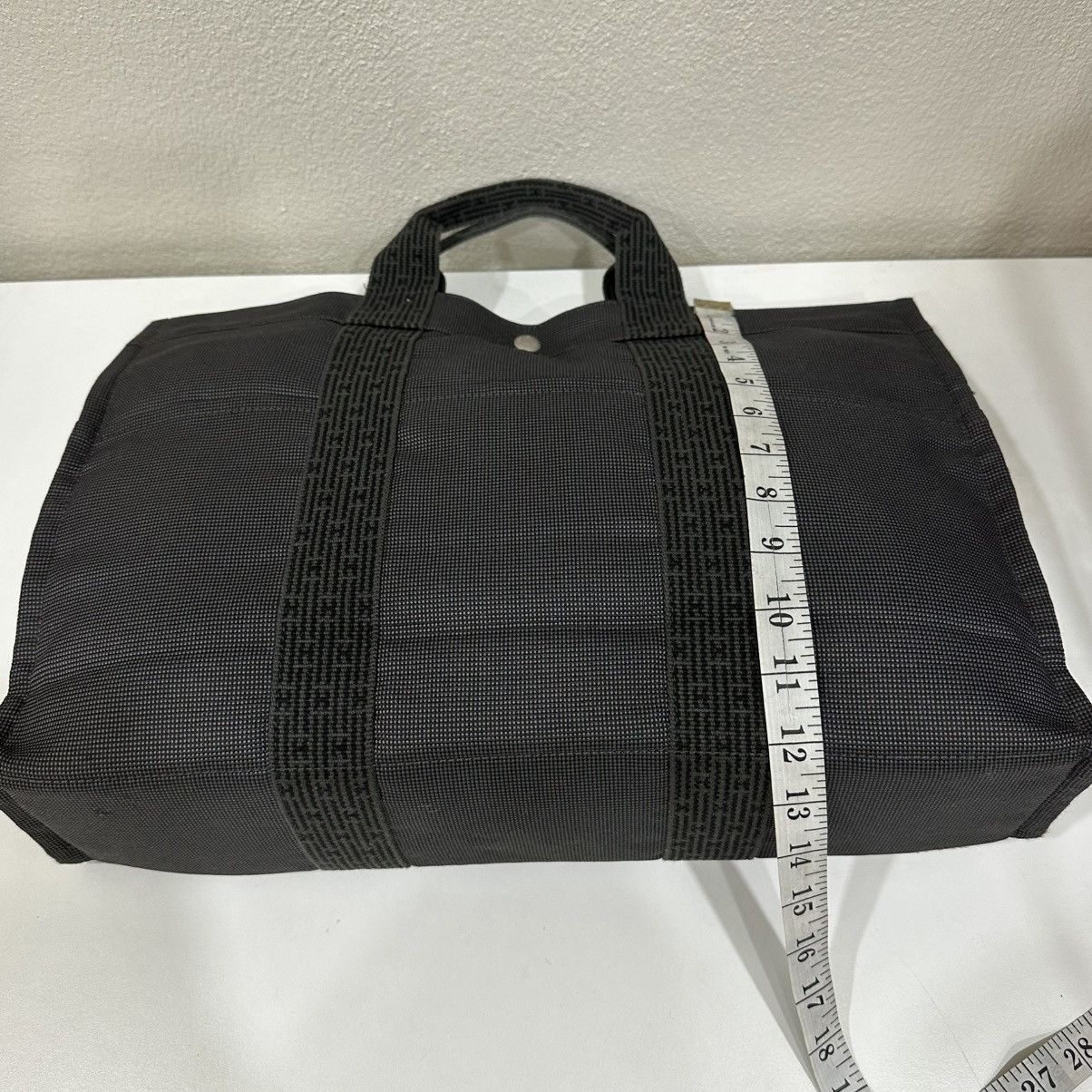 Hermes ‼️LASTDROP‼️ HERMES HER LINE MM CANVAS HAND TOTE BAG Size ONE SIZE - 7 Thumbnail
