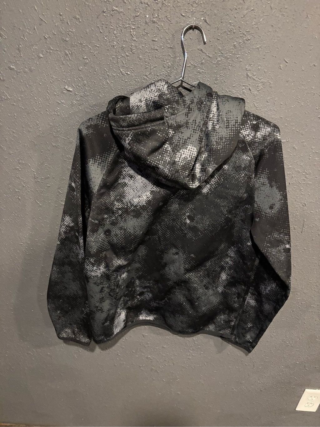 Nike Nike Black and Gray Pixel Camo Pullover Hoodie Size US S / EU 44-46 / 1 - 4 Thumbnail