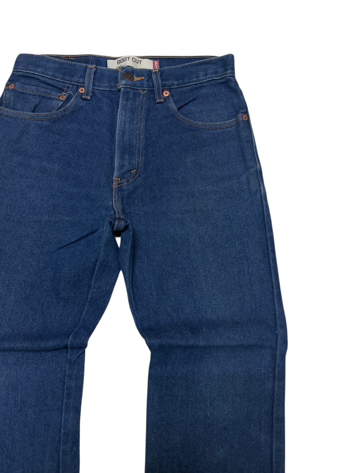 Levi's Vintage Clothing Vintage Flare Levis 517 Blue Bootcut Jeans Size US 28 / EU 44 - 5 Thumbnail