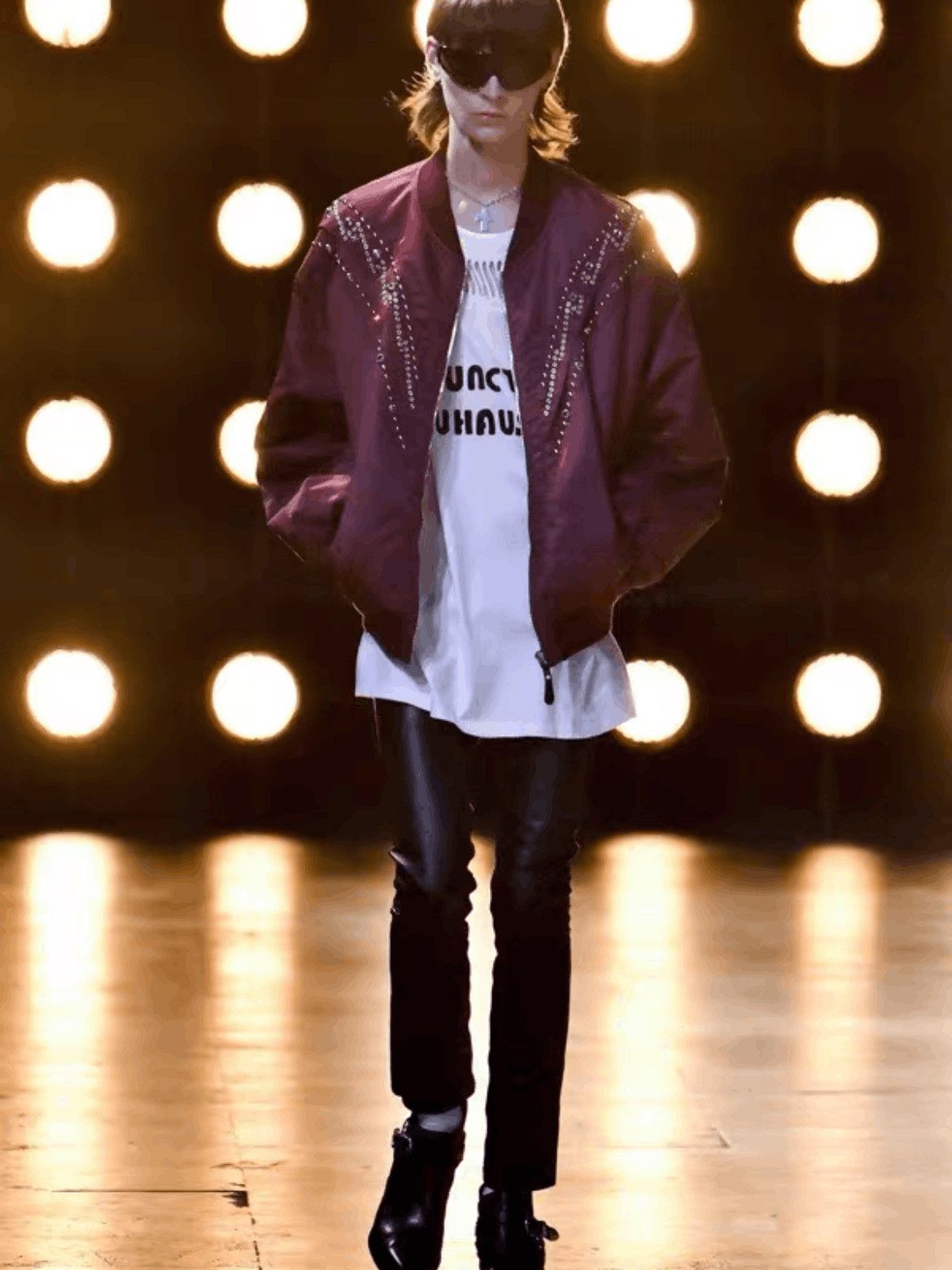 Celine Celine Sz 48 Celine 23SS Crystal Bomber Jacket-2506 Size US M / EU 48-50 / 2 - 7 Thumbnail