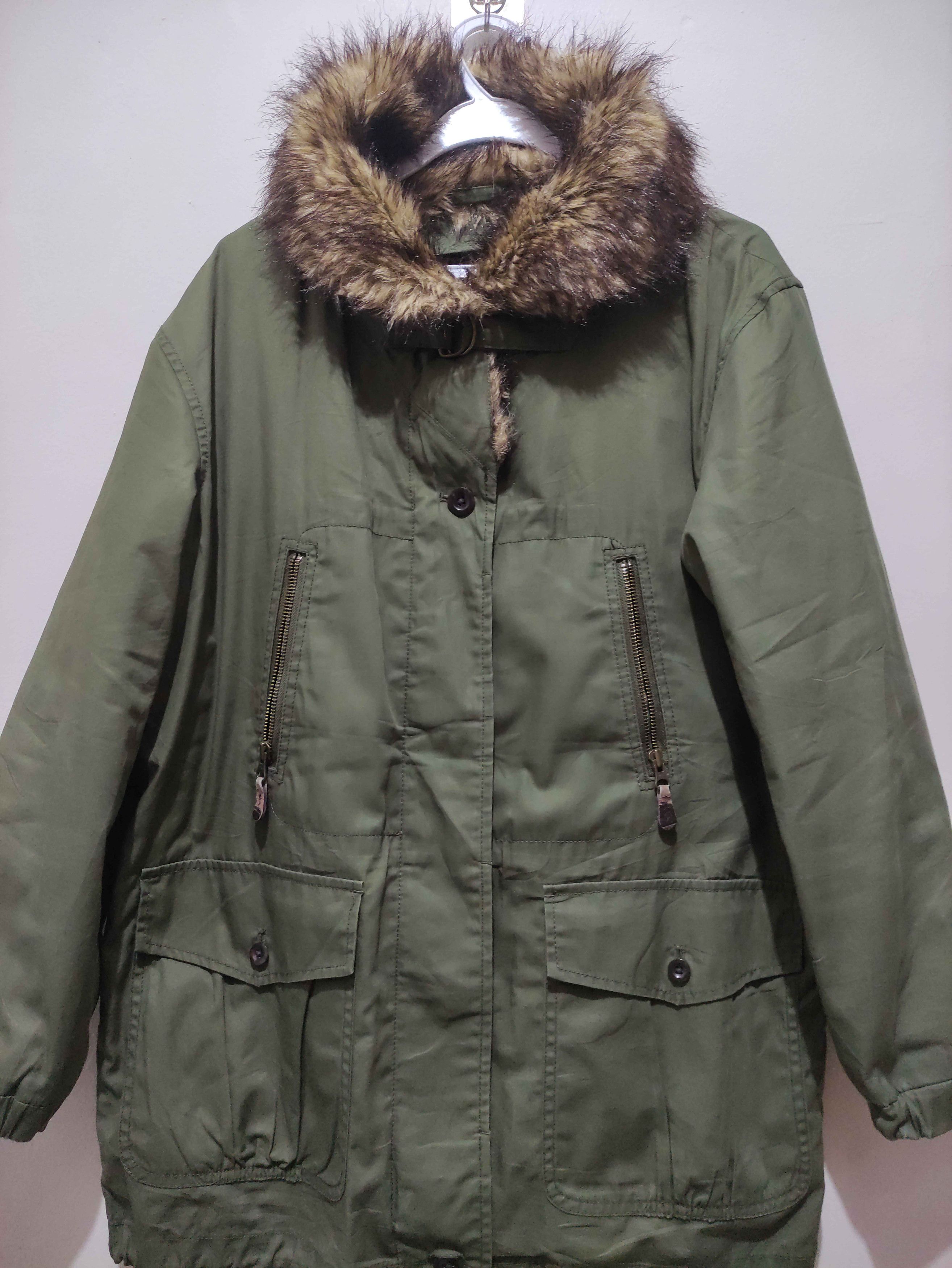 Gap Gap Faux Fur Fleece Lined Jacket lgb styled Size US L / EU 52-54 / 3 - 2 Thumbnail