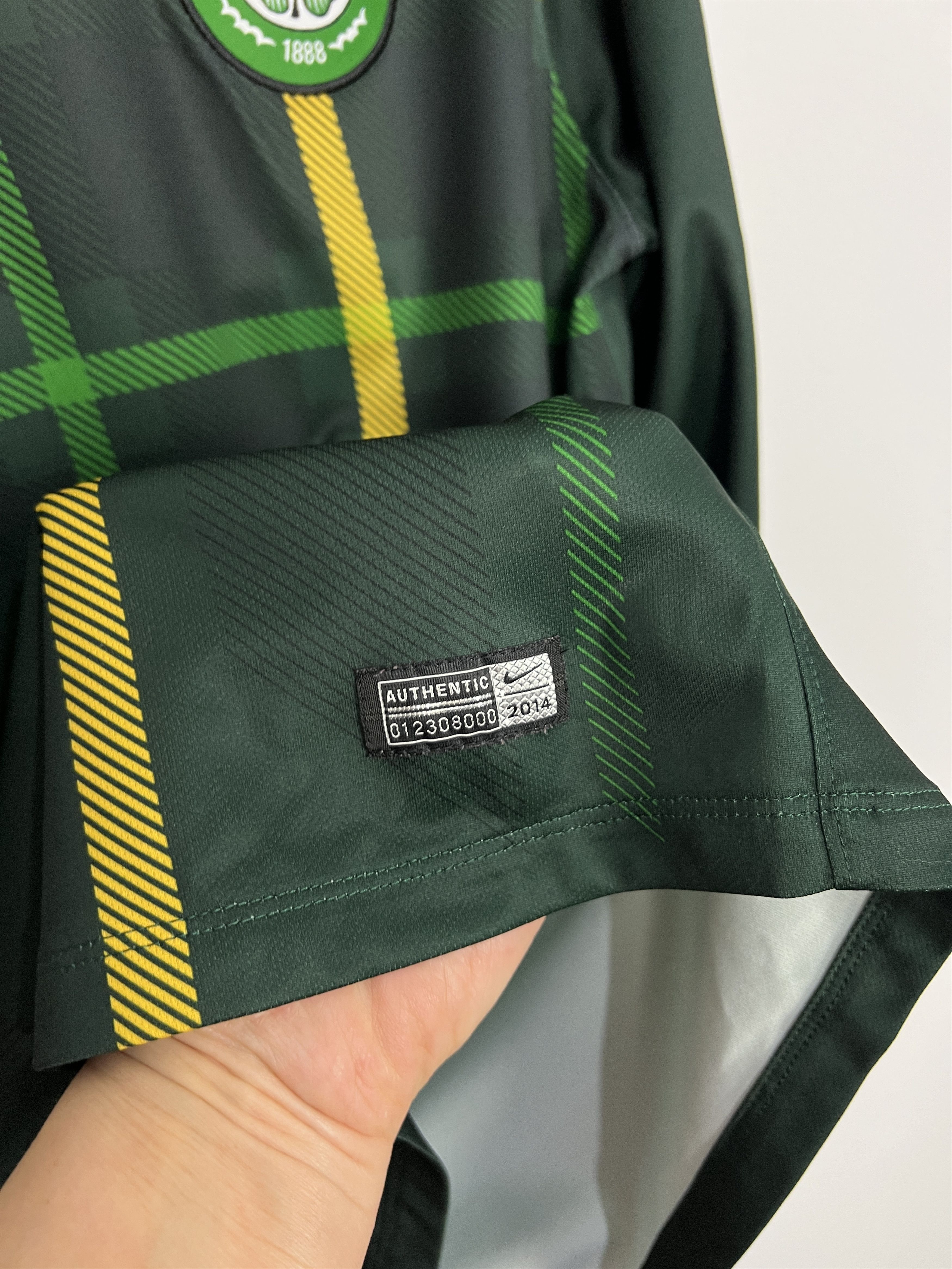 Nike Celtic football shirt Player Issue Long Sleeve Jersey Trikot Size US M / EU 48-50 / 2 - 5 Thumbnail