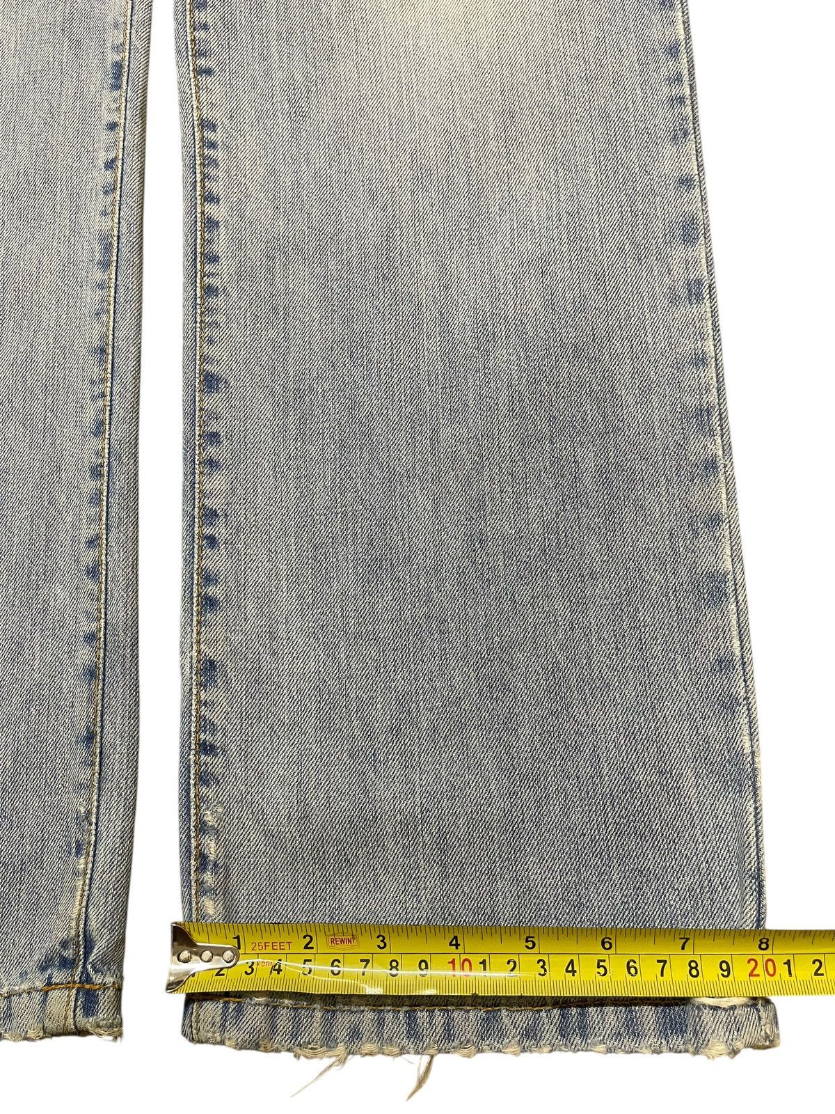 Dolce & Gabbana Vintage Dolce Gabbana Mud Faded Wash Distressed Loose Jeans Size US 31 - 18 Thumbnail