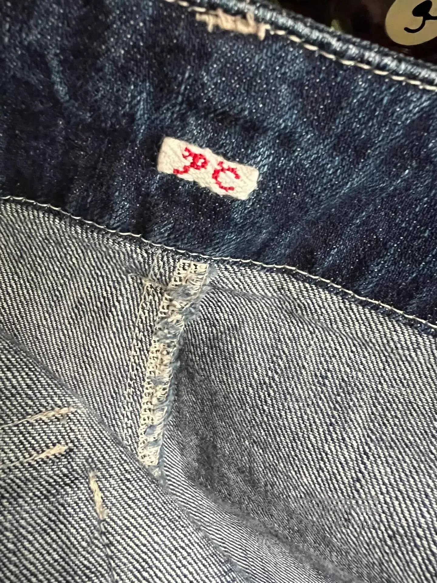 Porter Classic Blue Denim Cargo Pants. Size US 32 / EU 48 - 9 Thumbnail