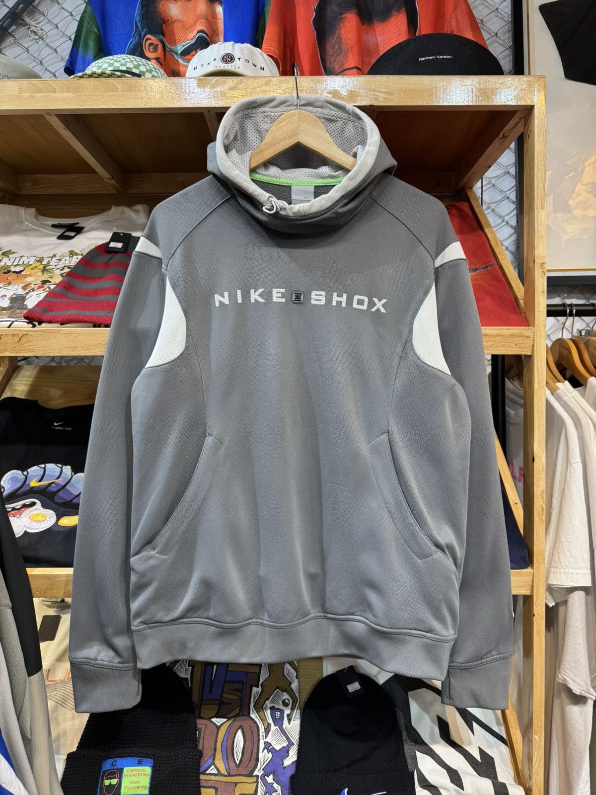 Nike Vintage Nike Shox Spellouts 00’s Pullover Size US M / EU 48-50 / 2 - 1 Thumbnail