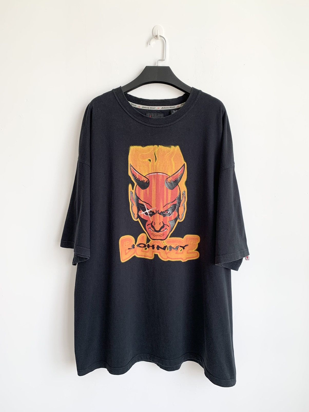 JNCO Vintage Johnny Blaze JNCO Baggy Oversized y2k Shirt Size US XXL / EU 58 / 5 - 2 Thumbnail