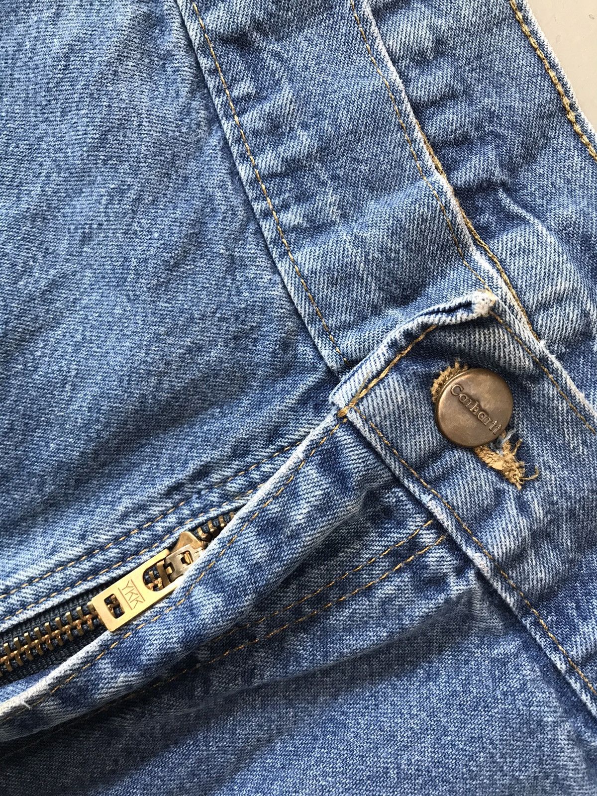 Carhartt × Vintage Rare vintage Carhartt b273 dst double knee denim Size US 40 / EU 56 - 5 Thumbnail