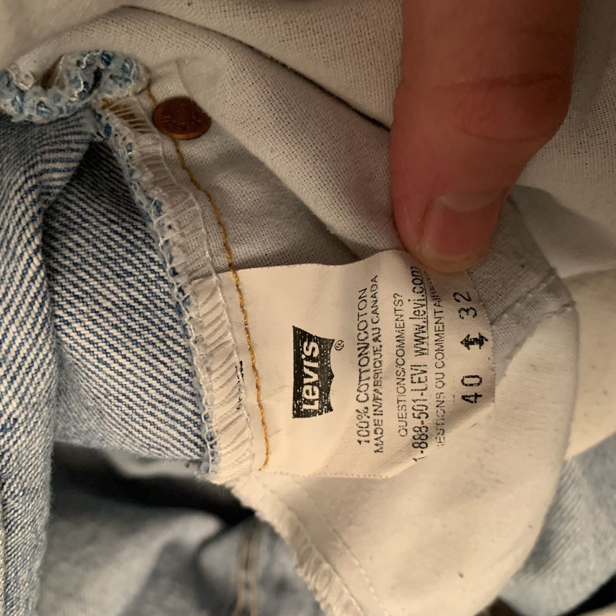 Levi's Vintage Orange Tab Levi’s 635 Jeans Size US 38 / EU 54 - 4 Thumbnail