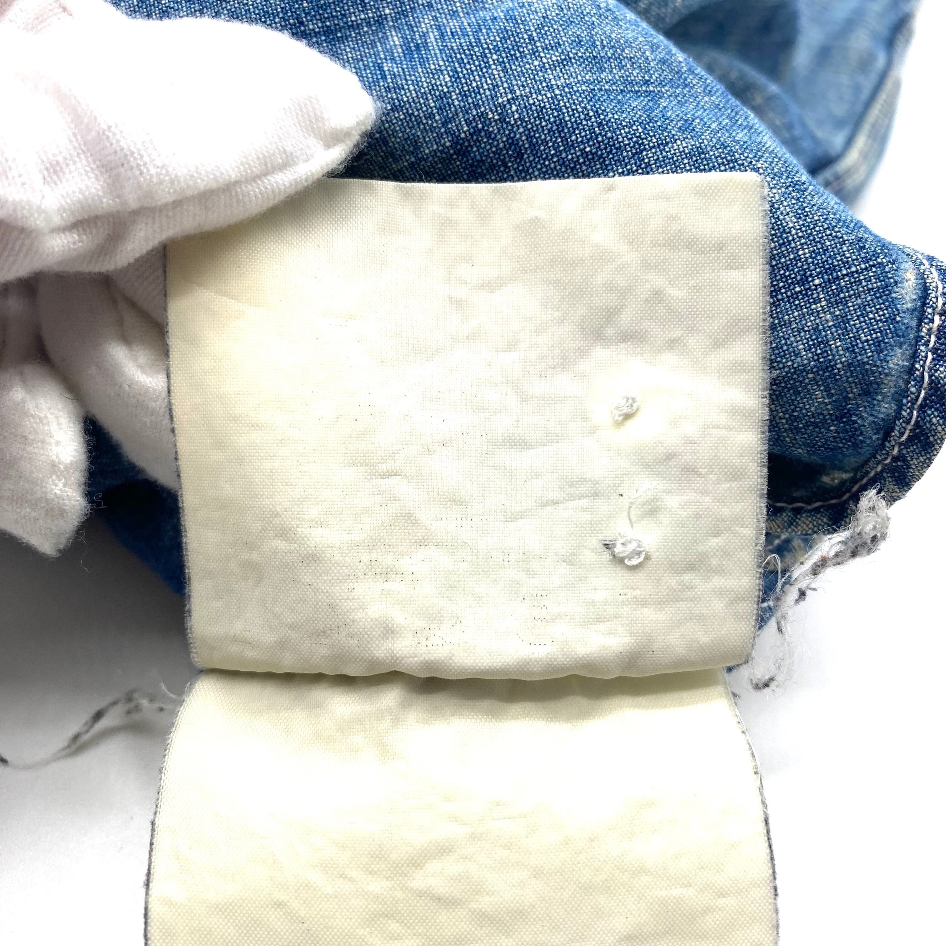 Comme des Garcons Vintage Comme des Garcons Long Sleeve Shirts Denim Size US XS / EU 42 / 0 - 8 Thumbnail
