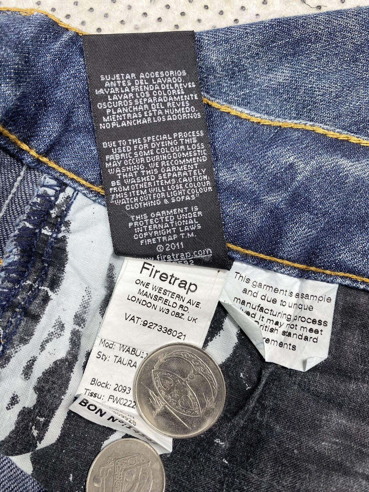 Hysteric Glamour Asymmetrical Biker Pant By Firestrap Denim Size US 32 / EU 48 - 9 Thumbnail