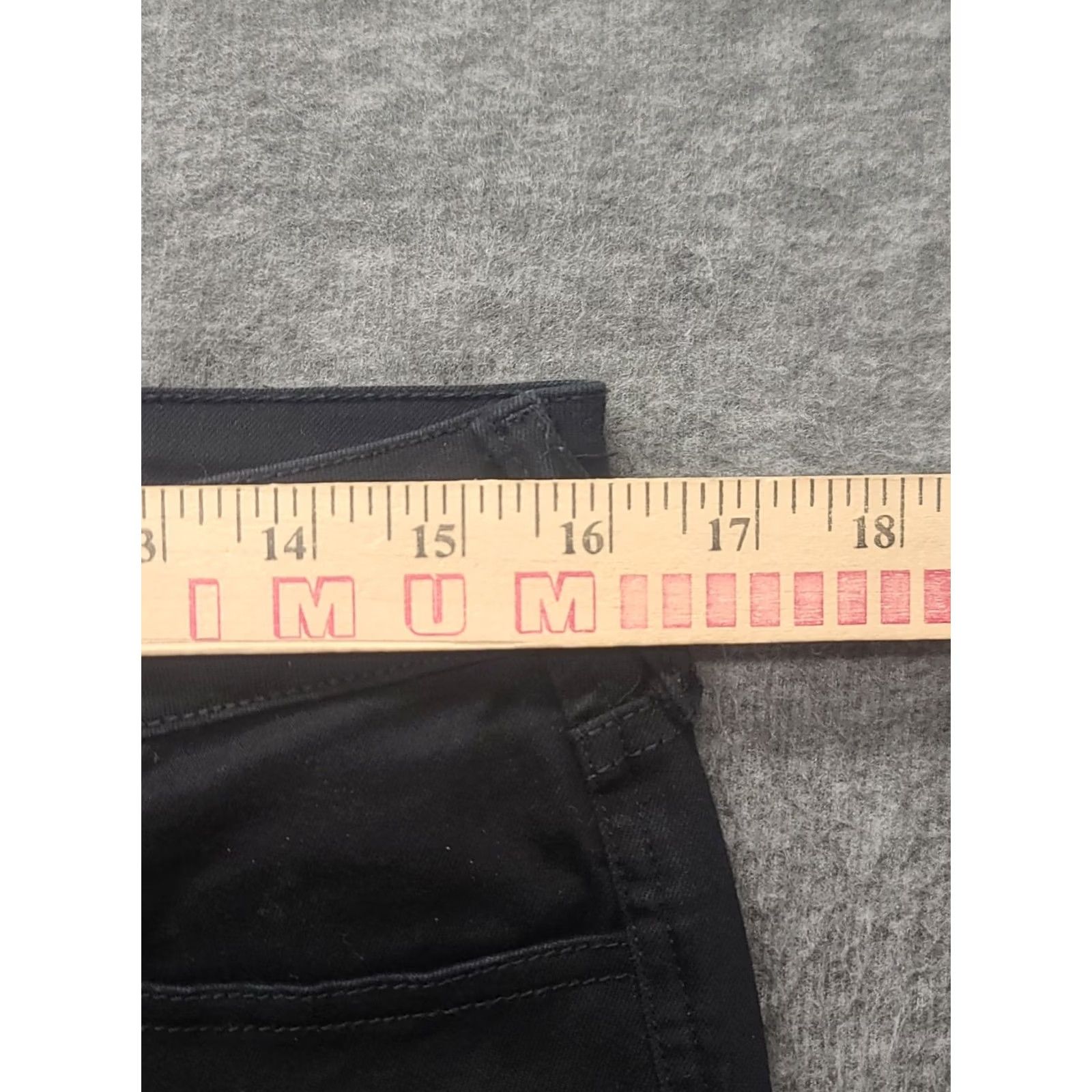 Ariat Ariat Jeans Womens 31x30 Forever Skinny Leg Slim Fit Mid Rise Stretch Denim Black Cowgirl Theme 5-Pocket Mens Womens Girls Size 24" / US 00 / IT 34 - 4 Thumbnail