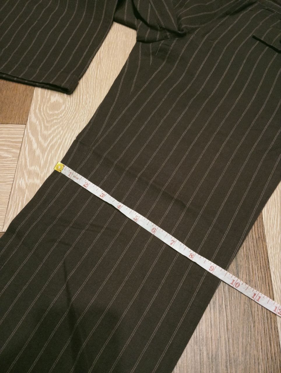 Issey Miyake VINTAGE ISSEY MIYAKE SUNAO KUWAHARA STRIPED PANTS Size 30" / US 8 / IT 44 - 14 Thumbnail