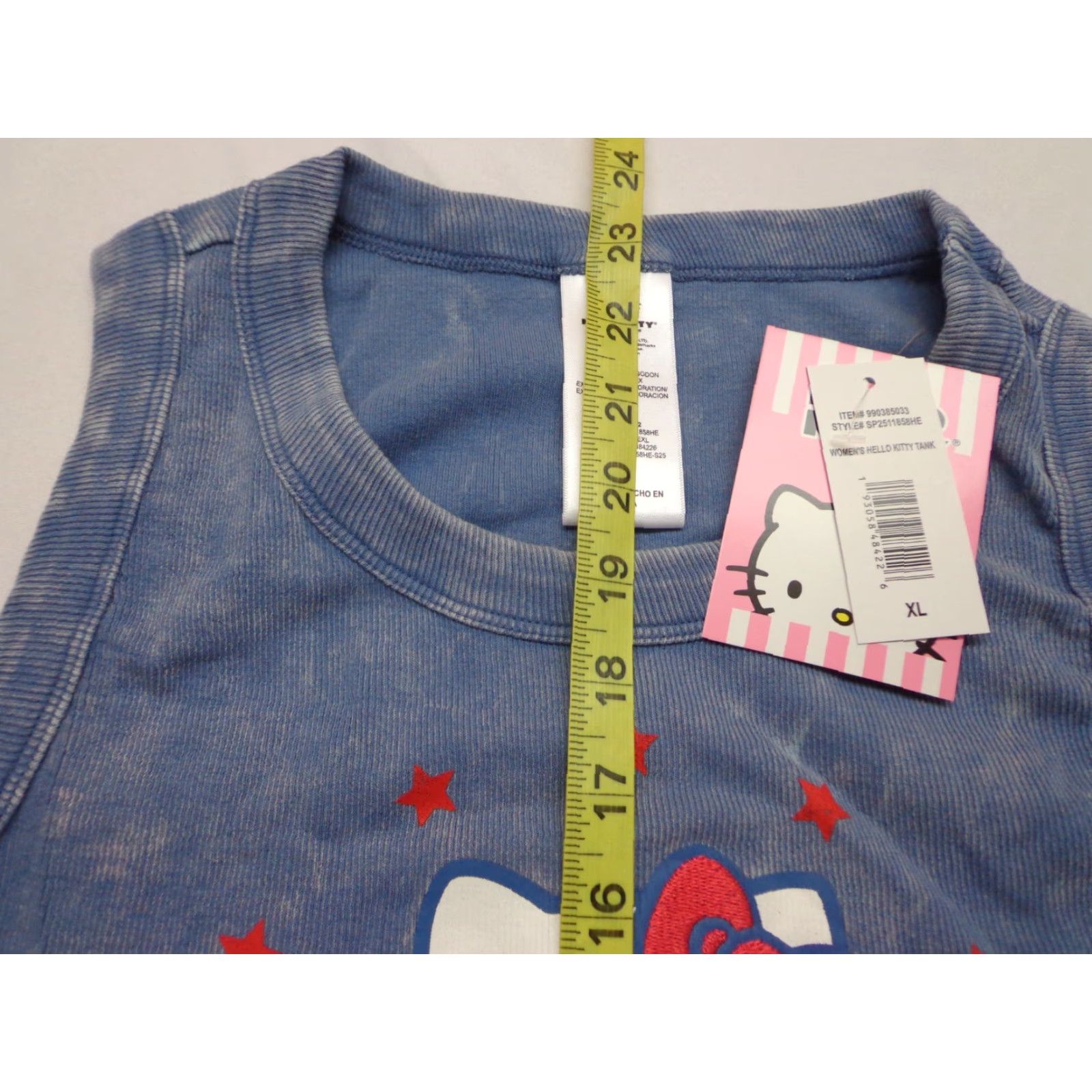 Vintage Hello Kitty Tank Top Women's Juniors' Graphic XL NEW Size XL / US 12-14 / IT 48-50 - 5 Thumbnail
