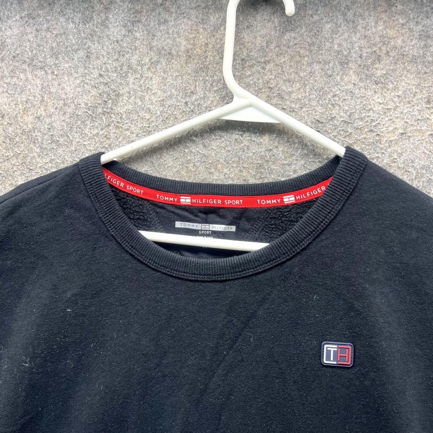 Tommy Hilfiger Tommy Hilfiger Sport Shirt Dress Women M Black Crewneck Logo Stripe Hem Tee Size M / US 6-8 / IT 42-44 - 2 Thumbnail