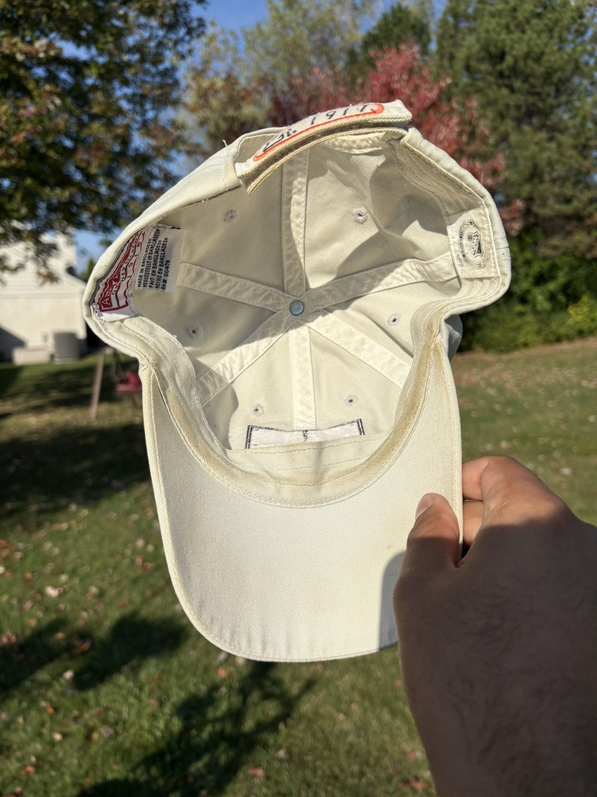 American Needle Steve Yzerman Kris Draper Signed Hat Detroit Red Wings Size ONE SIZE - 11 Thumbnail