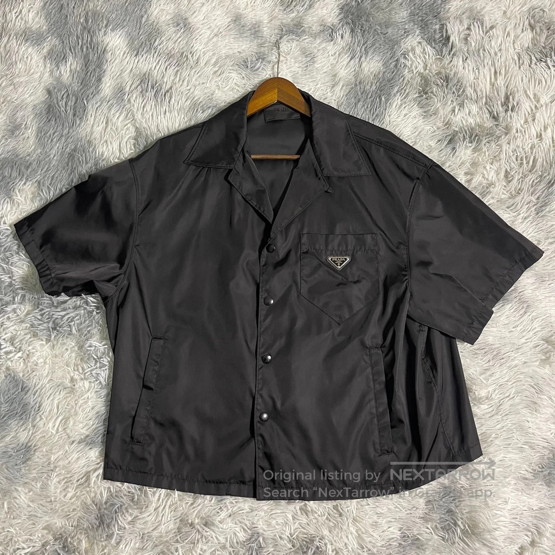 Prada Prada Triangle Logo Nylon Short. Size US XL / EU 56 / 4 - 1 Thumbnail