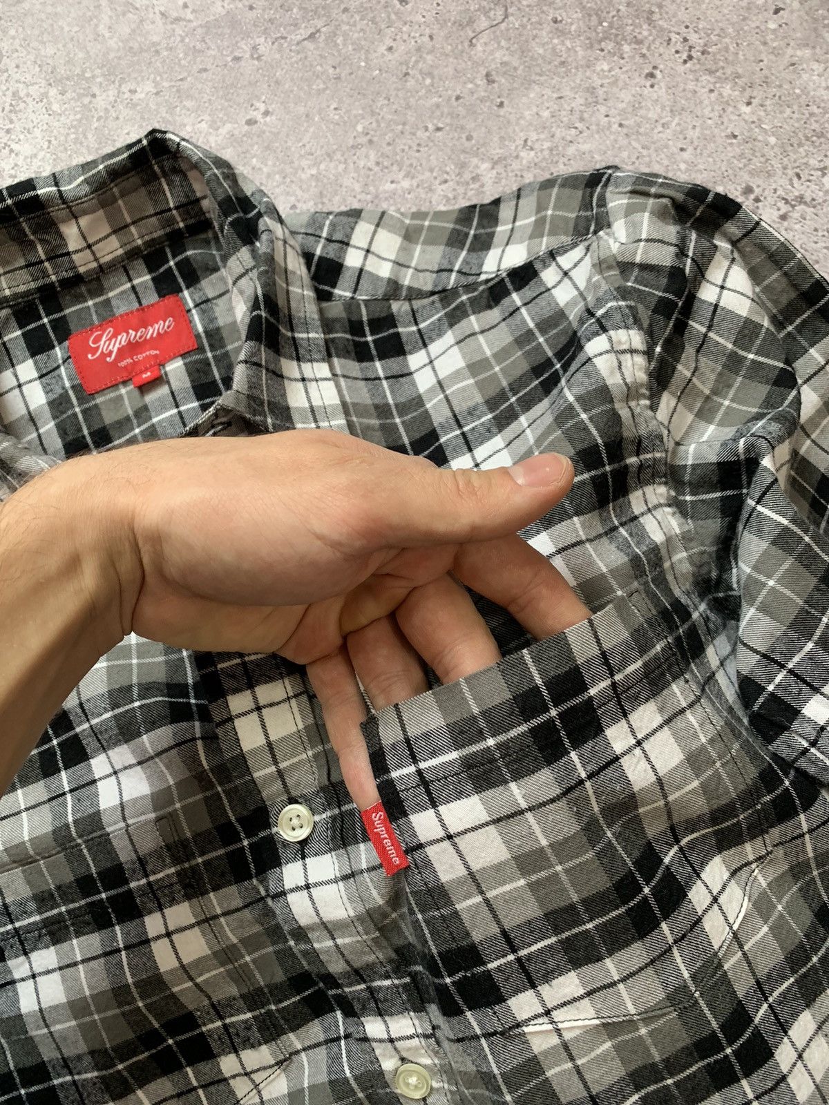 Supreme Supreme flannel shirt Size US M / EU 48-50 / 2 - 3 Thumbnail