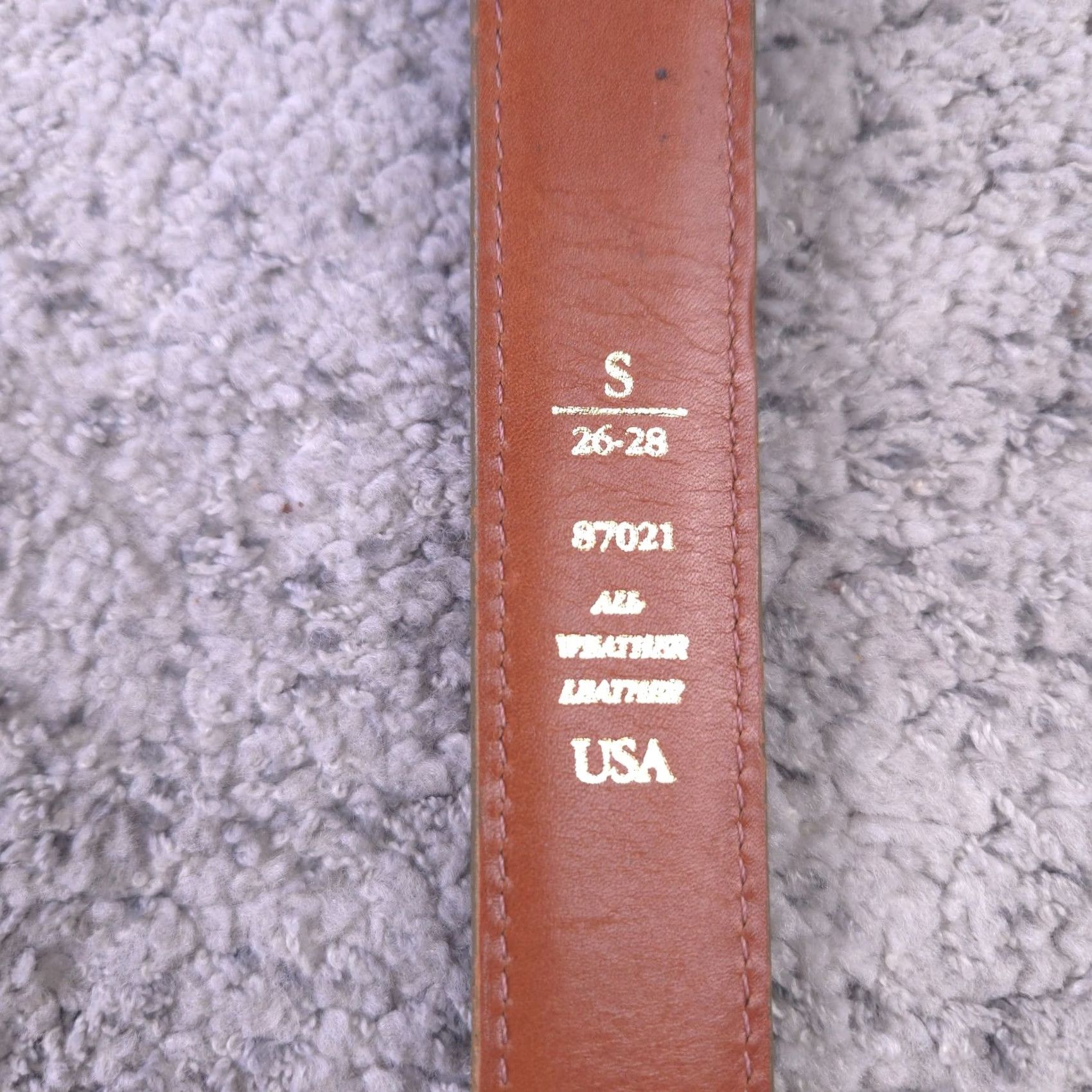 Dooney & Bourke Belt Womens Small 26-28 Olive Green Leather  display picture 2