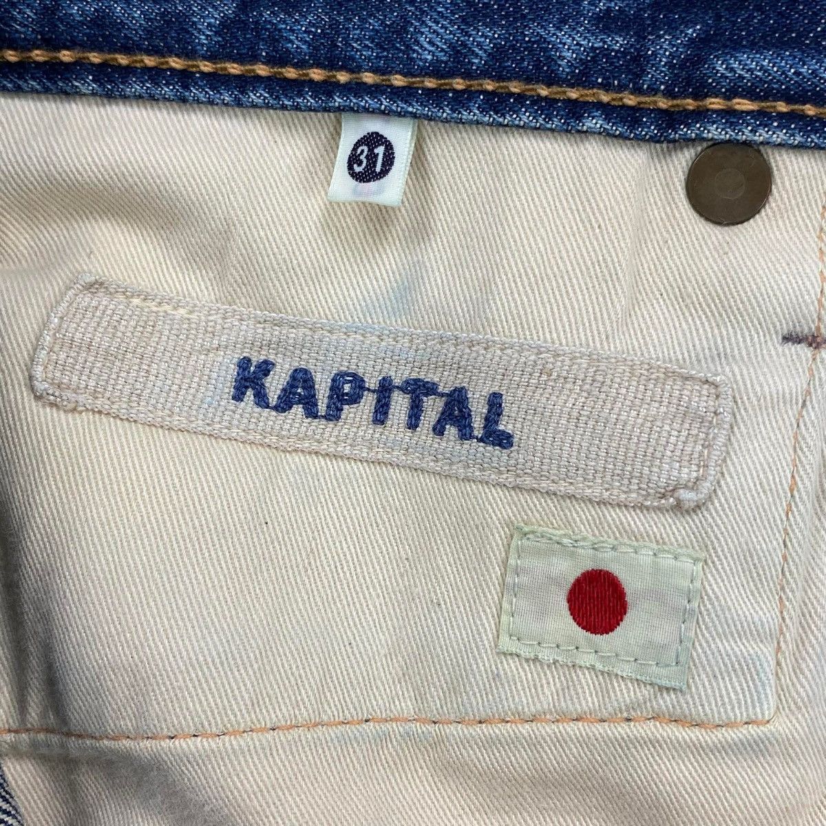 Kapital Legs Vintage Denim Pants Size US 31 - 9 Thumbnail