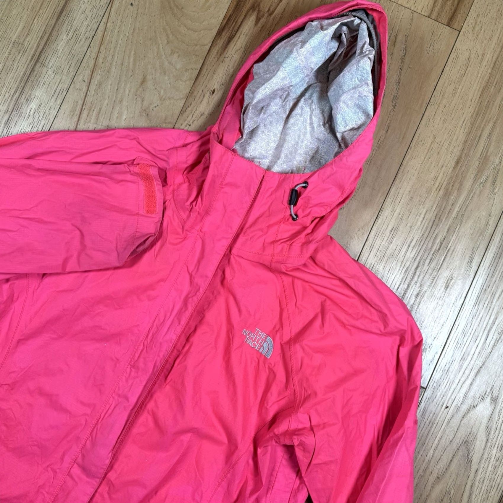 The North Face The North Face Jacket Womens Small Logo Full Zip Hyvent 2.5L Windbreaker Raincoat Pink S Womens Size S / US 4 / IT 40 - 5 Thumbnail